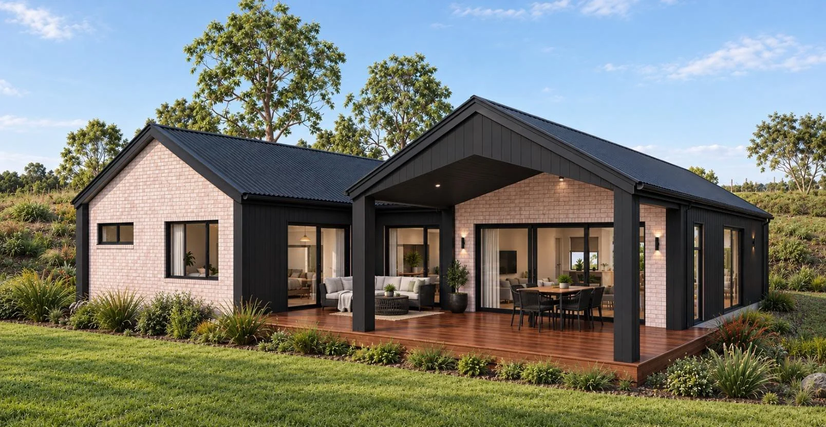 Concept drawing of A1 Homes' show home in Kerikeri