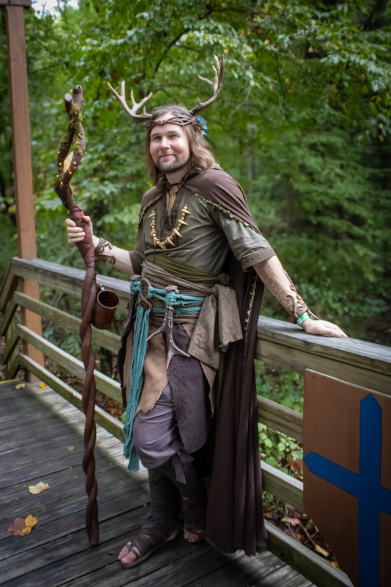 Druid cosplayer at the Maryland Renaissance Festival