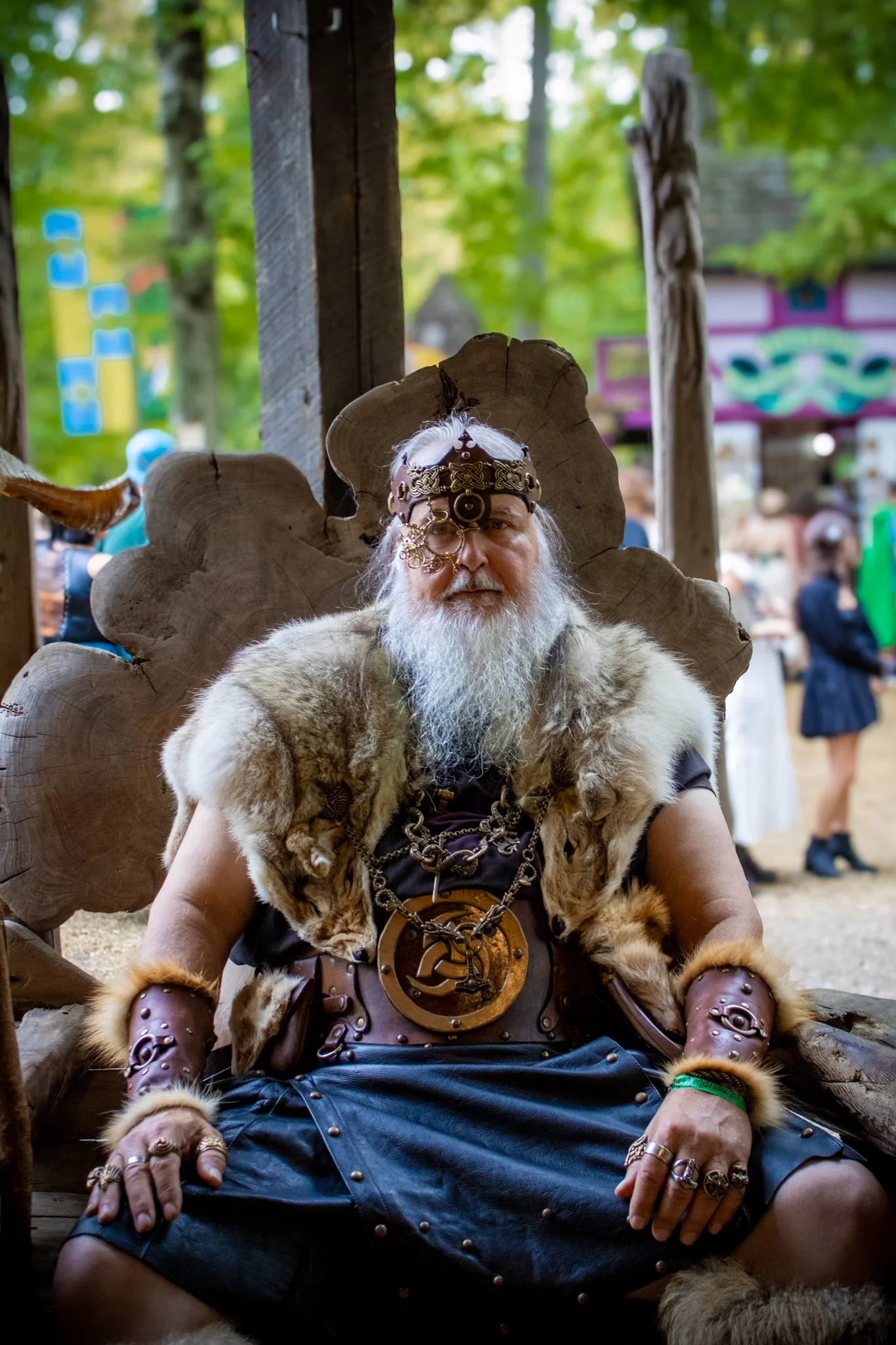 Steampunk viking at the Maryland Renaissance Festival