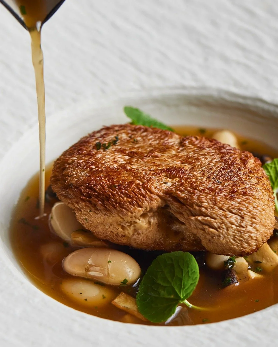 STUNNING 🍄 | Lion’s Mane at Its Best
Chef Josh Raine at @40reservoir has used our Grow & Gather Lion’s Mane to stunning effect, as featured in our Winter edition of Coltivare.
Josh trims the mushroom, turns the offcuts into a roast