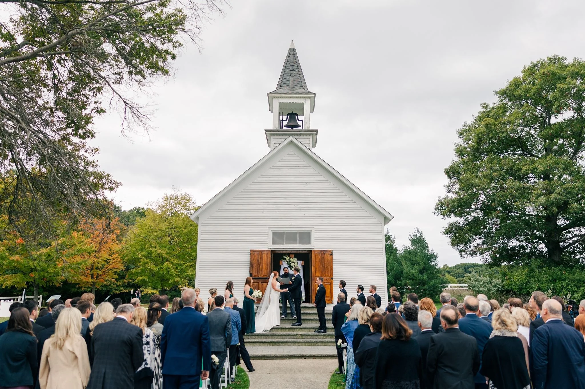 Wedding Ceremony at the Little White Wedding Chapel
