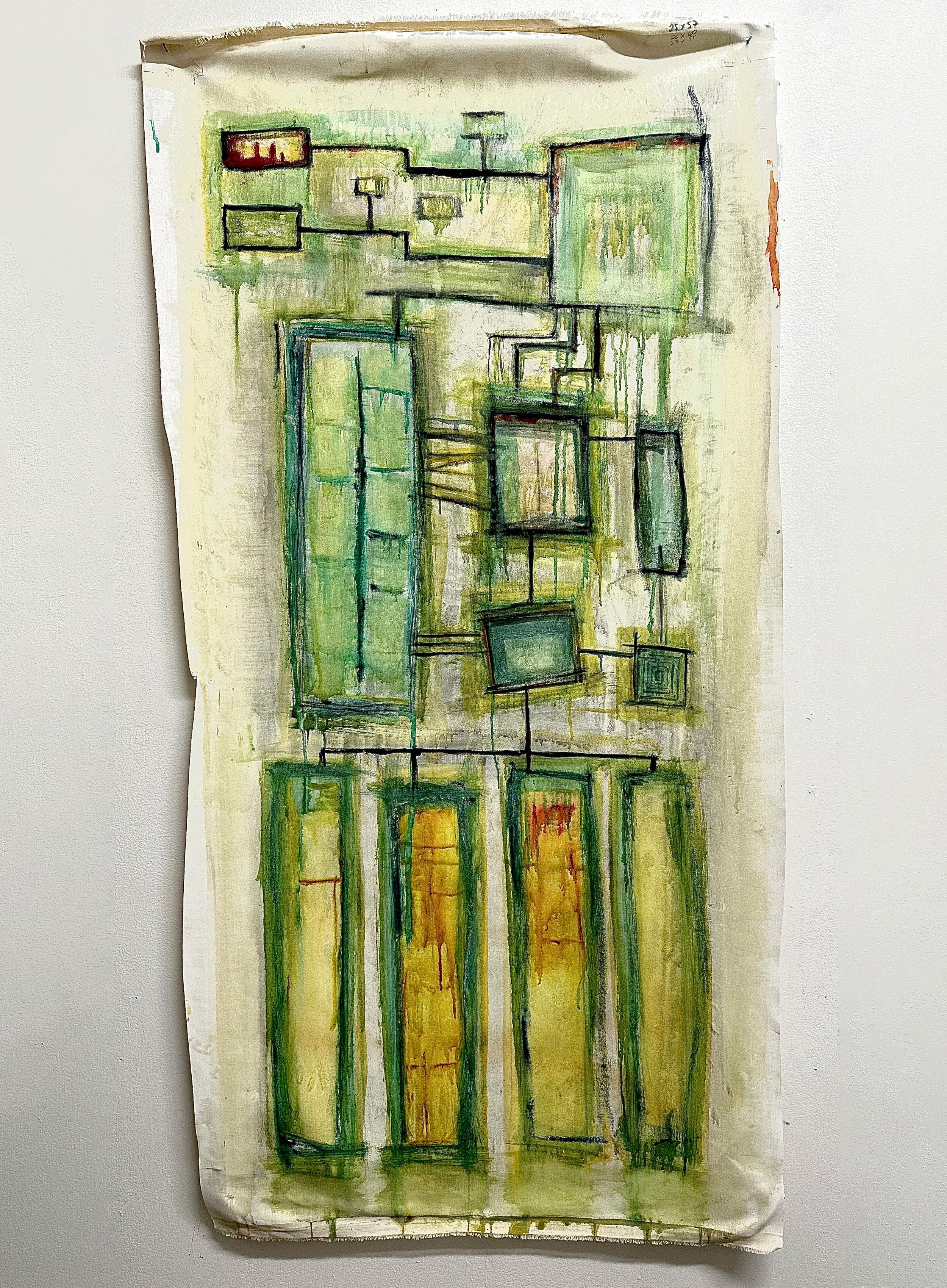 Infiltration, Acrylic on Canvas