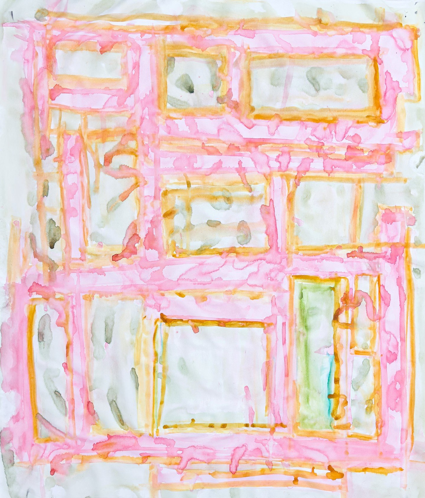 Busy Town, Acrylic on Canvas