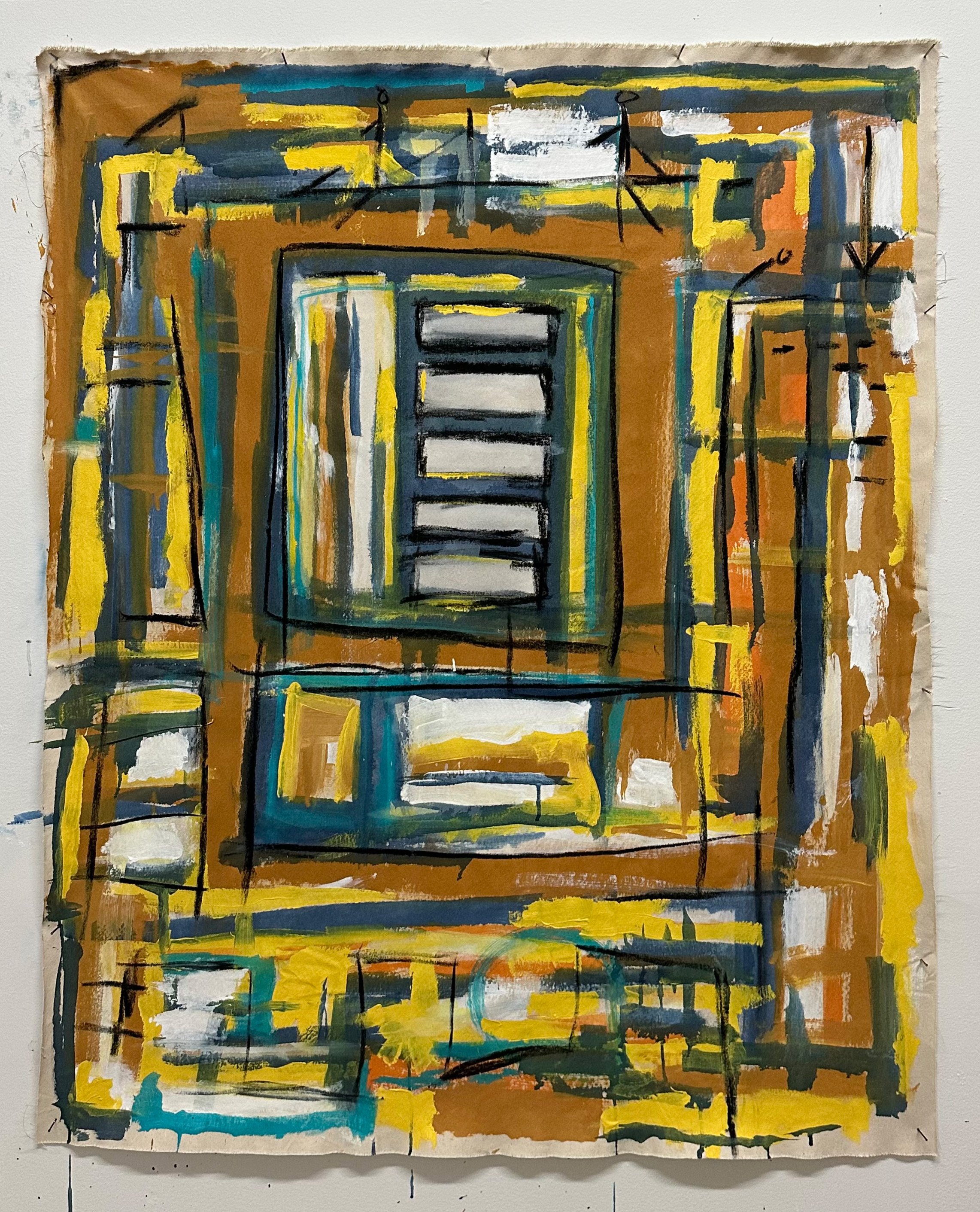 Street Grid - Original Canvas
