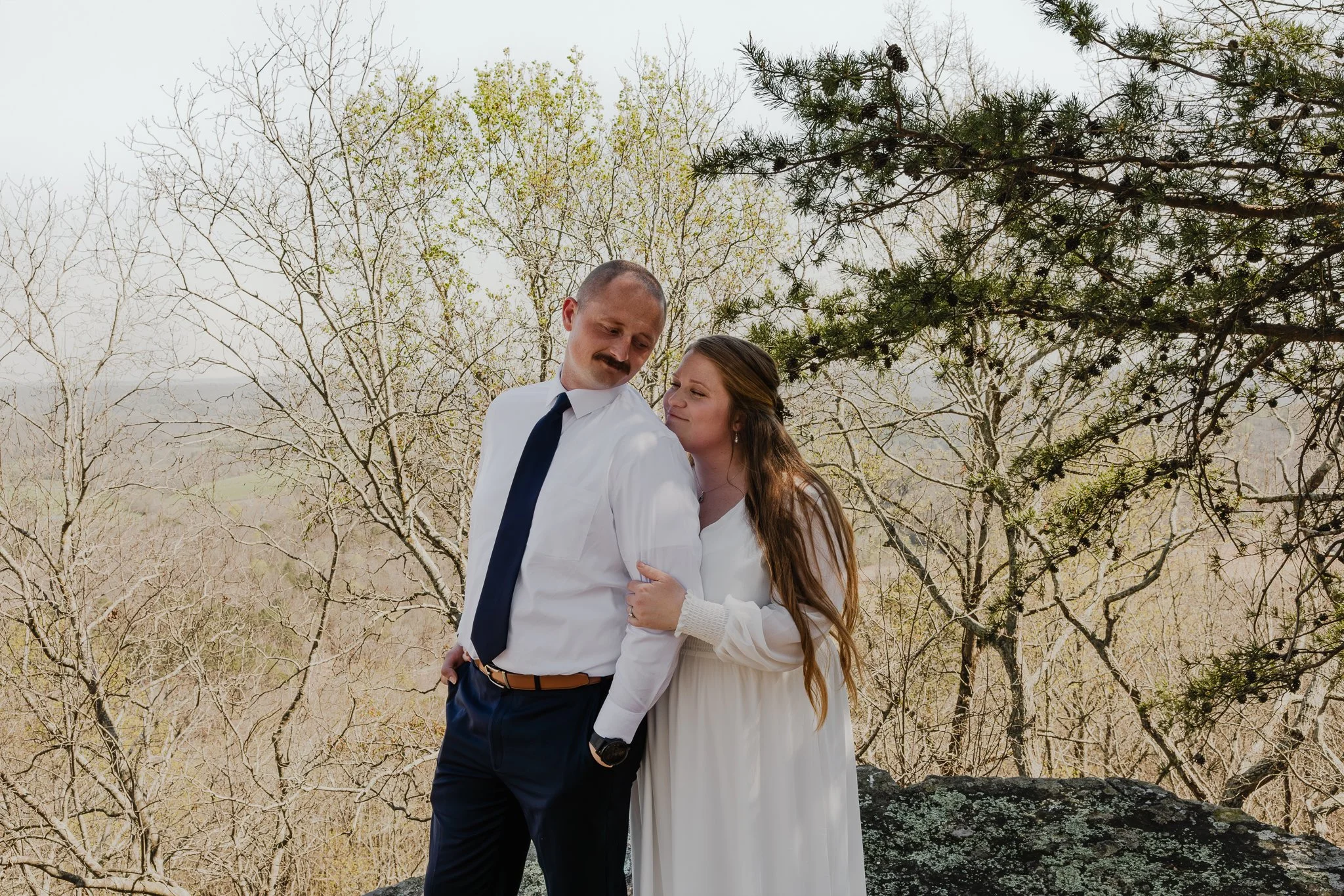 An Intimate Overlook Wedding in Alabama | Josh and Casie