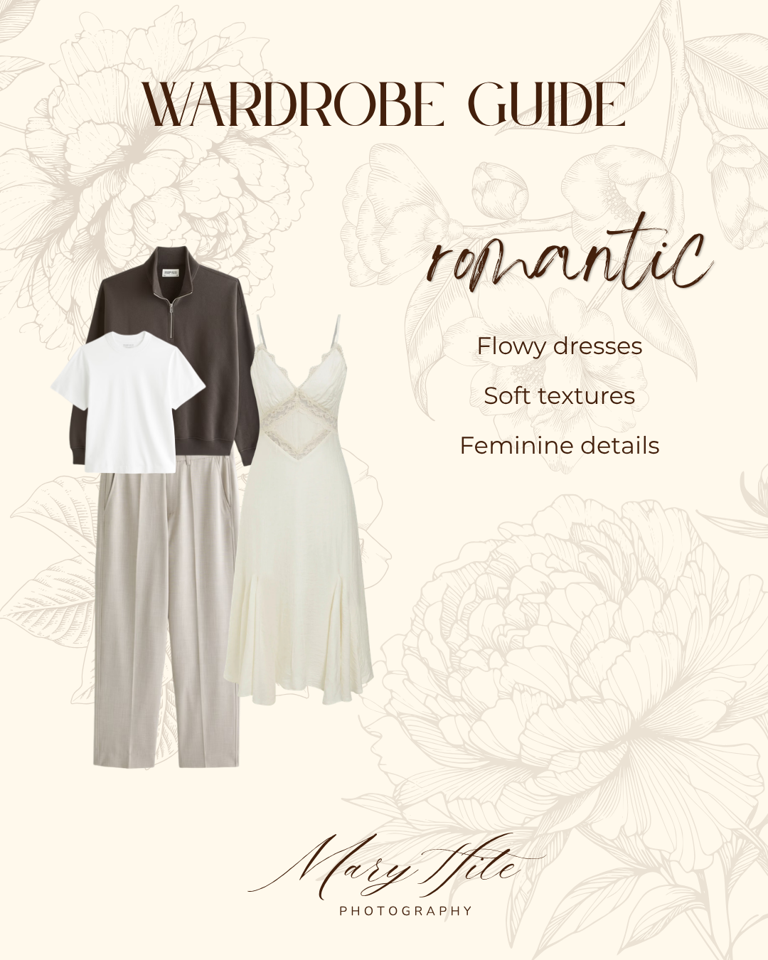 Romantic fall photography wardrobe guide