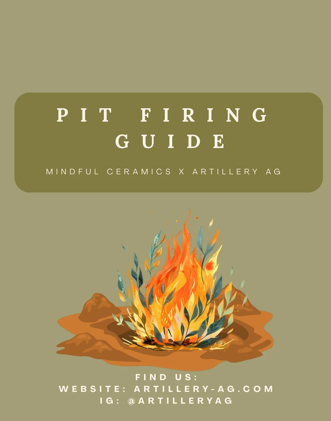 The Mini Pit Firing Guide || San Francisco Pottery Studio Chronicles