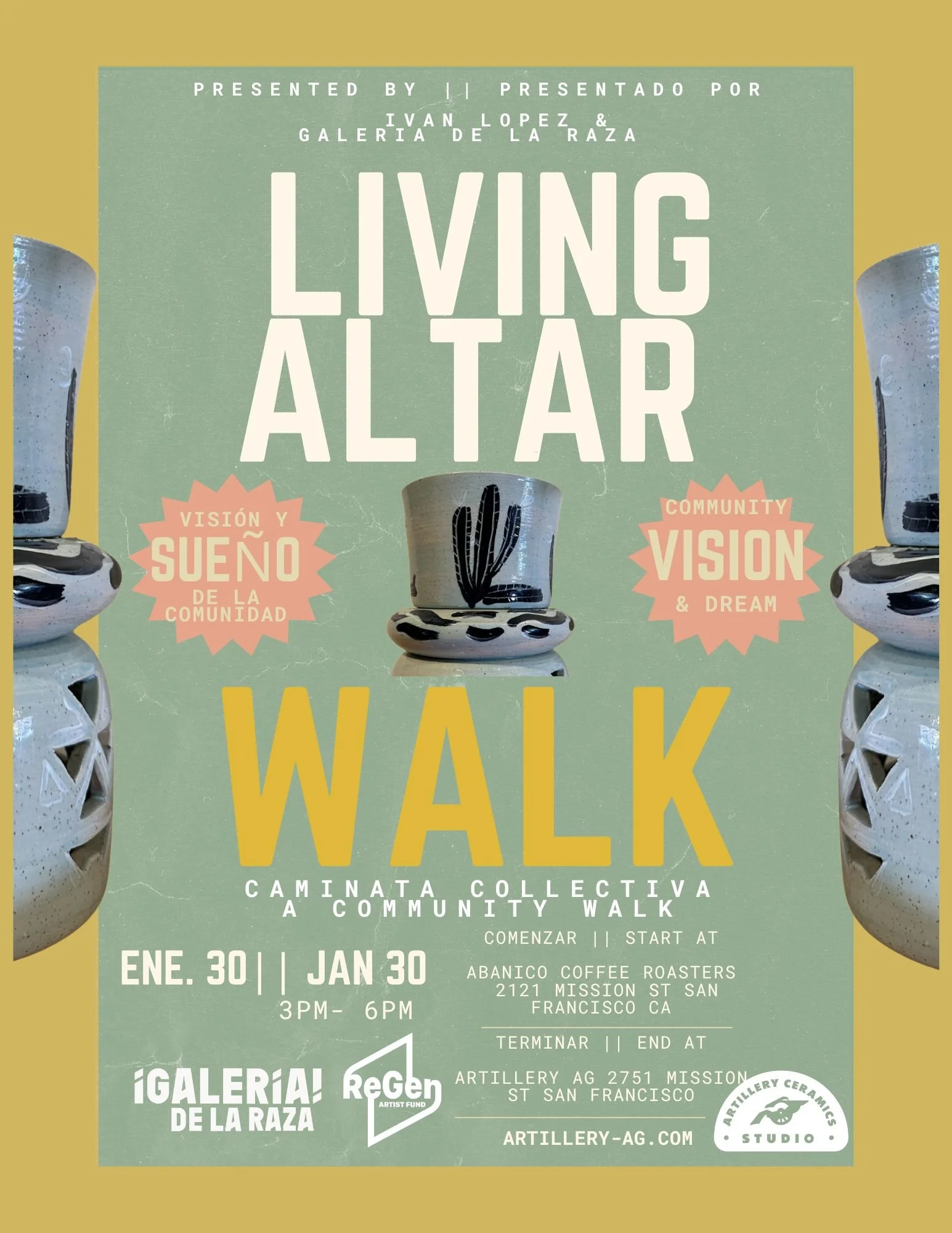 Living Altar: A Community Walk &amp; Collective Vision || San Francisco Pottery Studio Chronicles