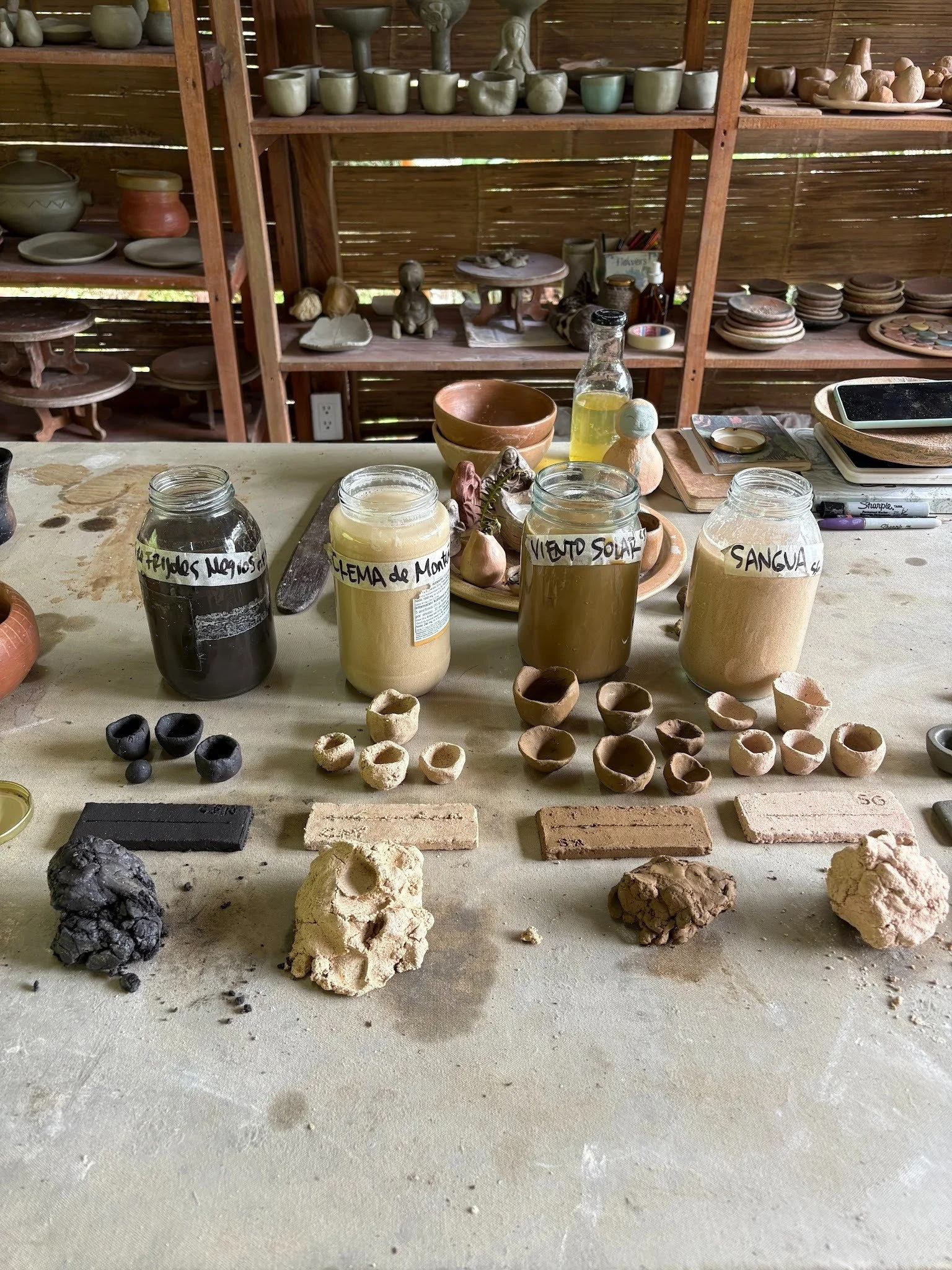 Day Two of an Artist Residency in Colombia: The Sacred River || San Francisco Pottery Studio