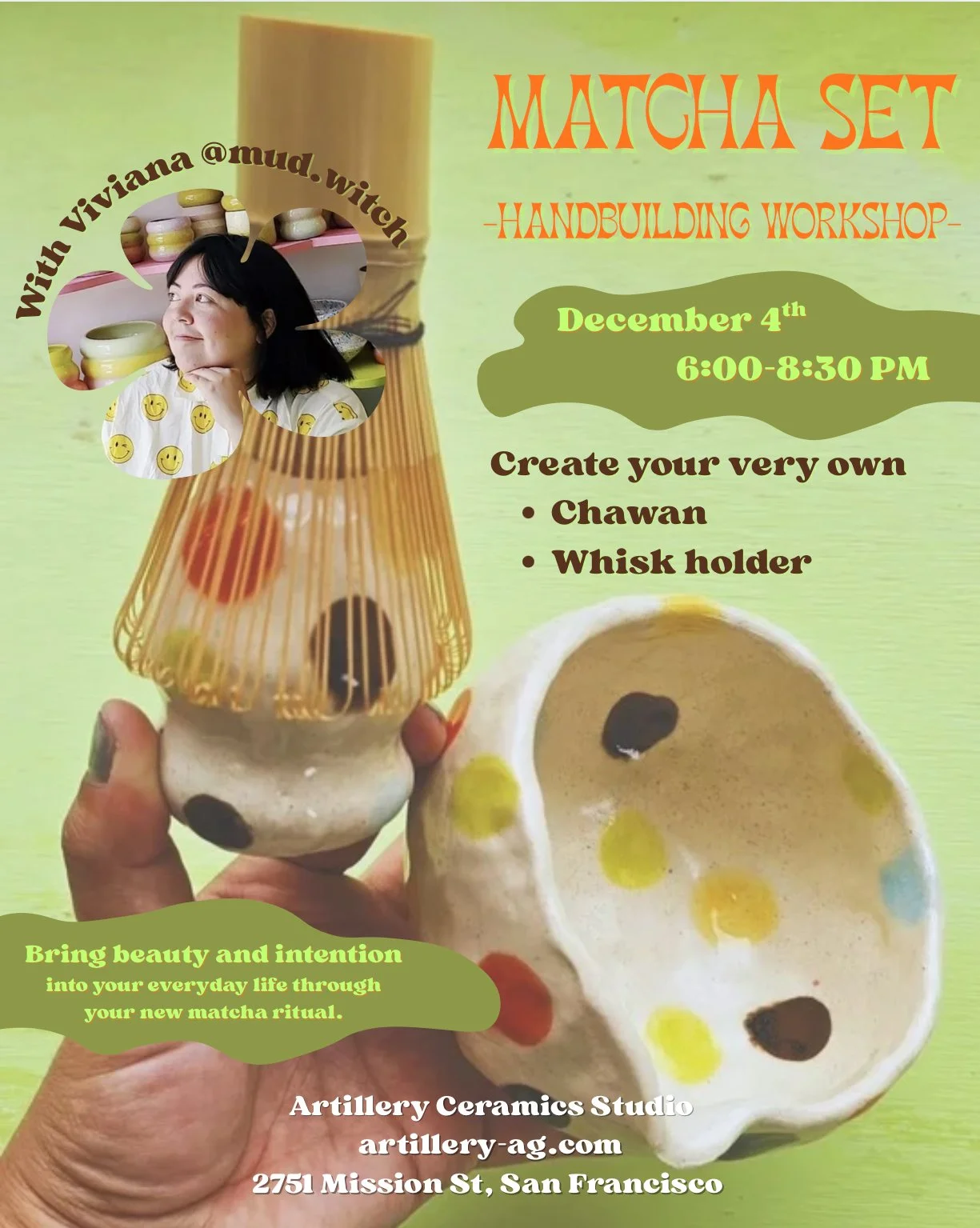 MATCHA SET: HANDBUILDING WORKSHOP