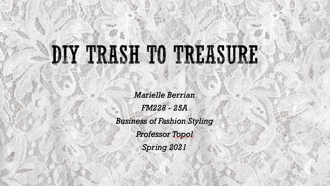 Fashion Styling Project