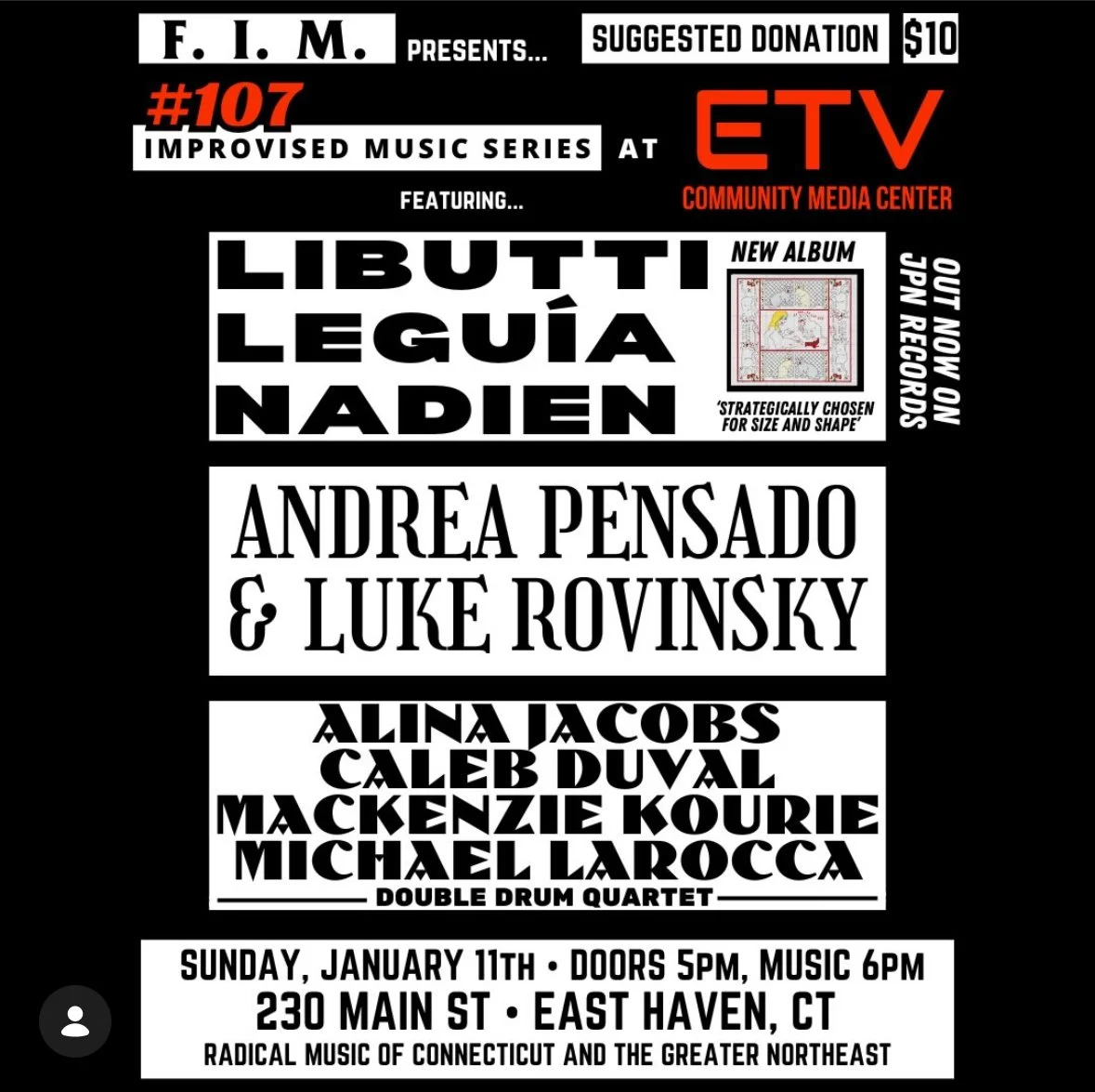 F.I.M. Improvised Music Series #107