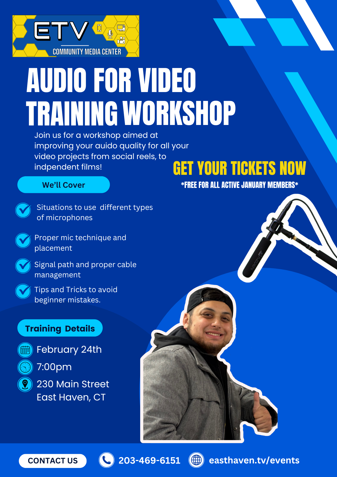 Audio for Video Training Workshop