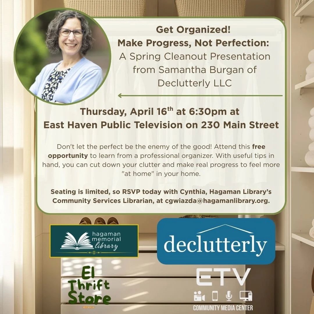 Get Organized! Make Progress Not Perfection