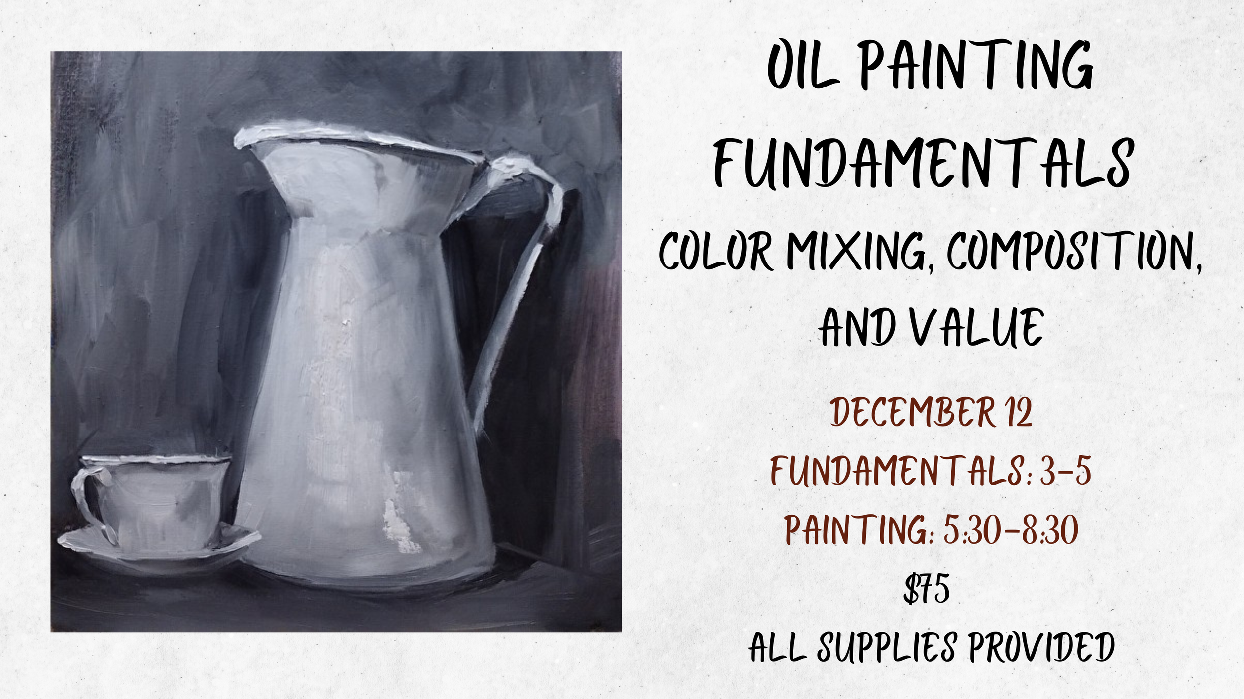 Oil Painting Fundamentals: Color Mixing, Composition, and Value - by Cover Honey