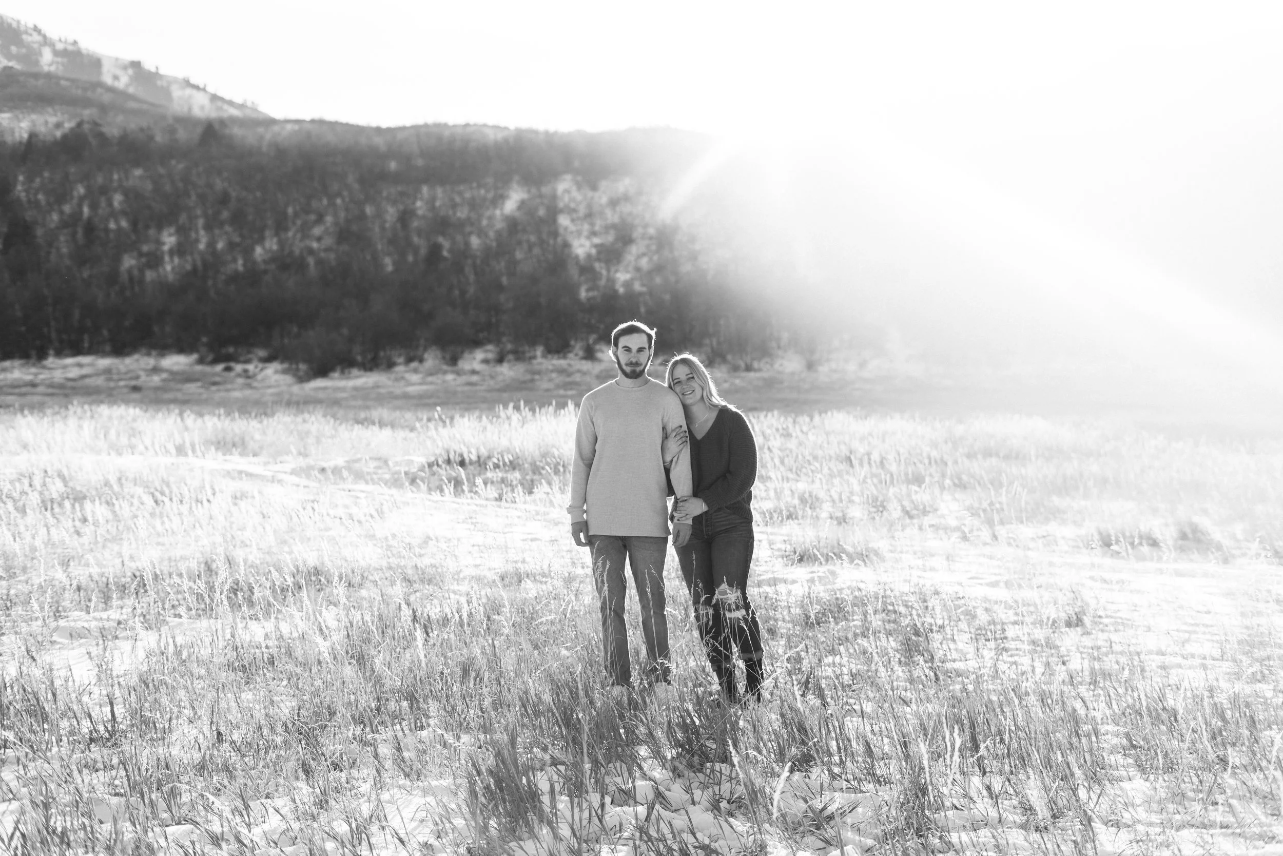 Alli &amp; Jordan - Winter Session Utah Couples