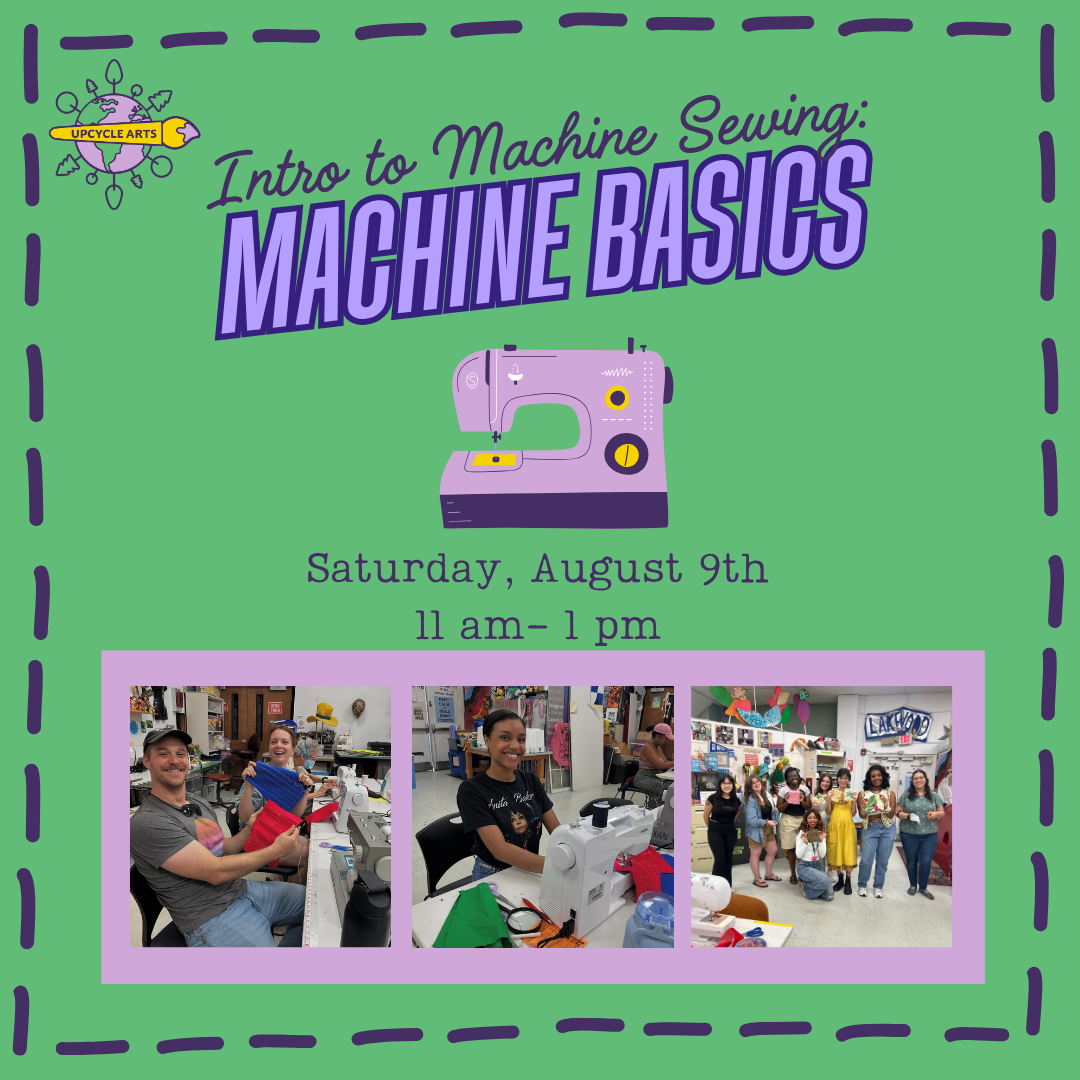 Seed Sewers in Charlotte! “Introduction to machine sewing”