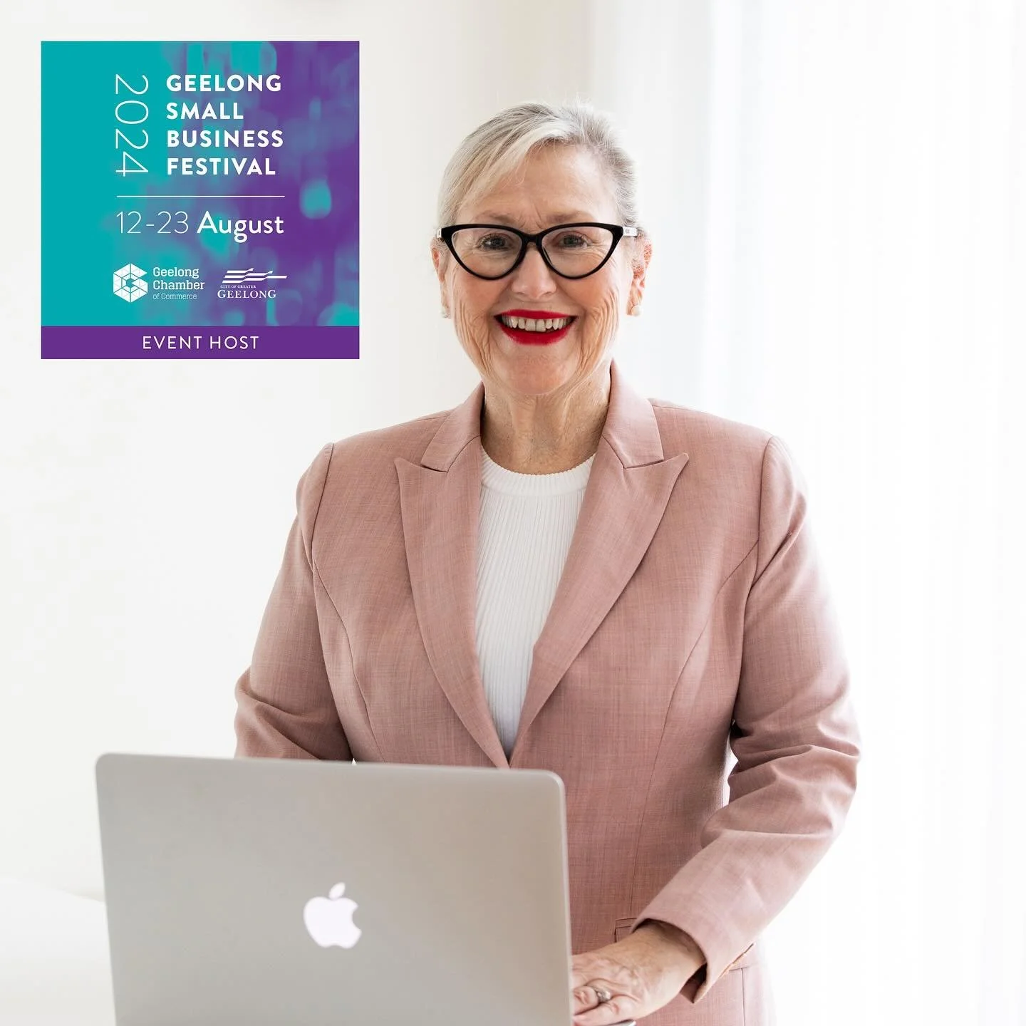Very excited to be an Event Host for the @GSBF 2024 💫 Will I see you on 15 August so you can learn How to Scale Your Business? #gsbf #geelong #geelongsmallbusiness #geelongchamberofcommerce