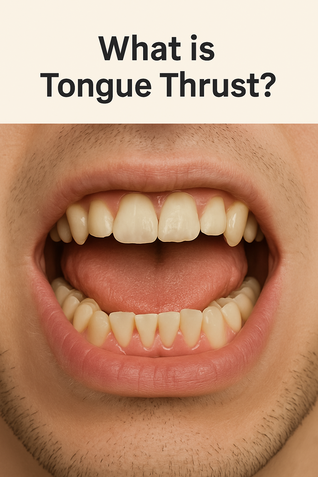 Tongue Thrust & Orofacial Myofunctional Disorders: What You Need to Know