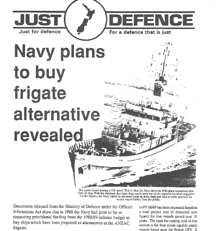 Alternatives to frigates… an interesting history