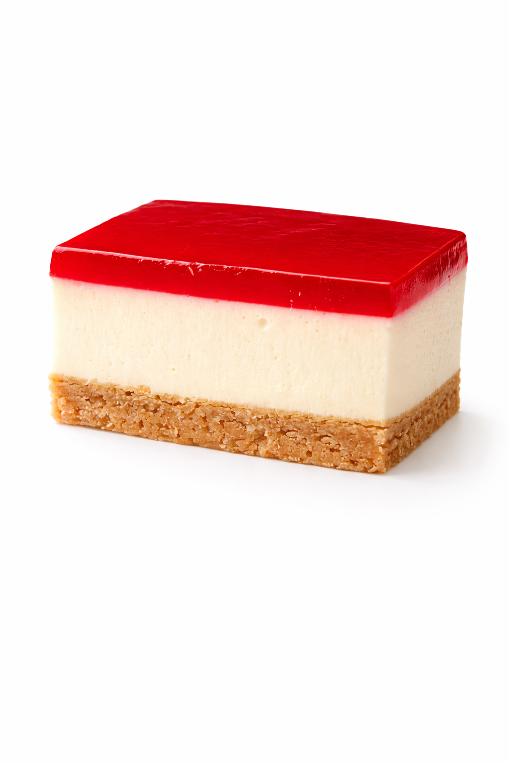 Strawberry Jelly Cheesecake [Gluten-Free]