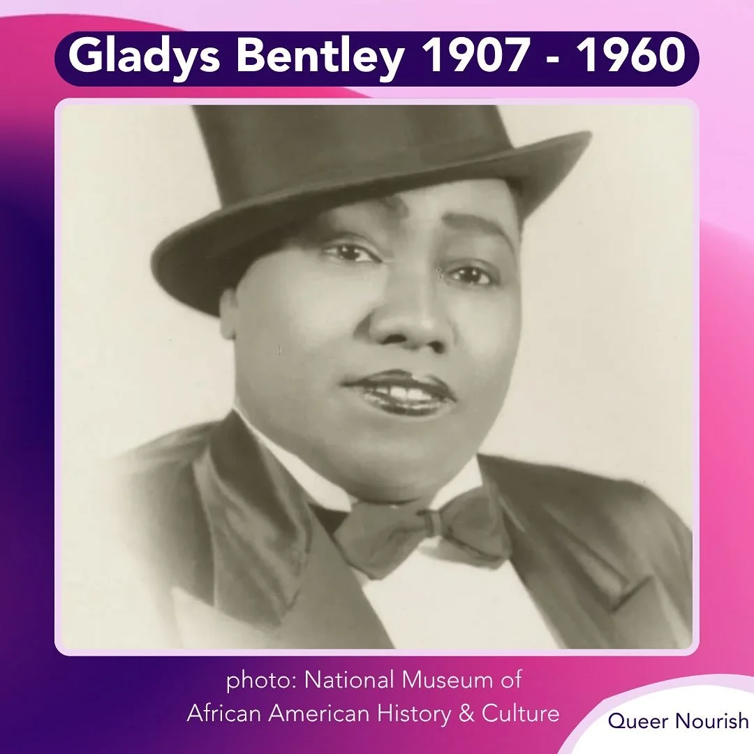 Let&rsquo;s take a trip back to the Harlem Renaissance to meet Gladys Bentley. ✨

&ldquo;[Gladys] could be seen any day marching down Seventh Avenue attired in men&rsquo;s clothes and she seemed to thrive on the fact that her odd habits was the subje