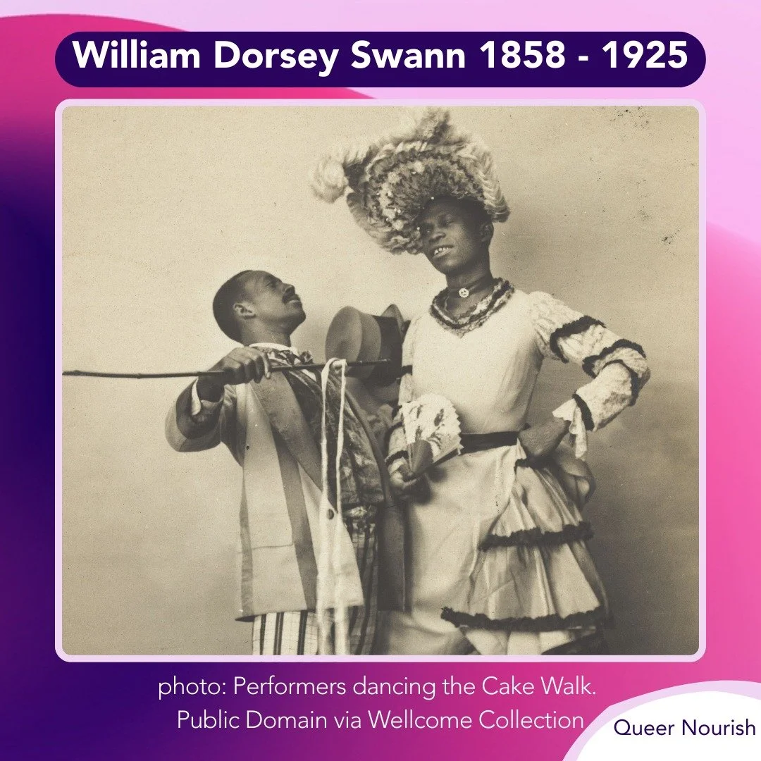 While fictional characters in sumptuous evening wear and glamorous ballrooms danced the night away in hit television show The Gilded Age, real-life queer people were throwing dazzling Gilded Age parties of their own. William Dorsey Swann, born into s
