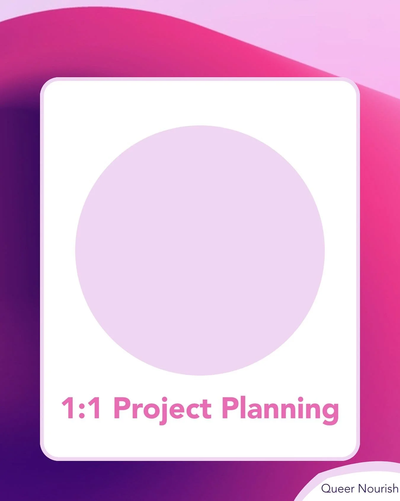 Your New Year&rsquo;s resolution is to make it happen, and mine is to help you along the way. More info @ queernourish.com.

Let&rsquo;s dream up something beautiful. 🦄🌈💐✨