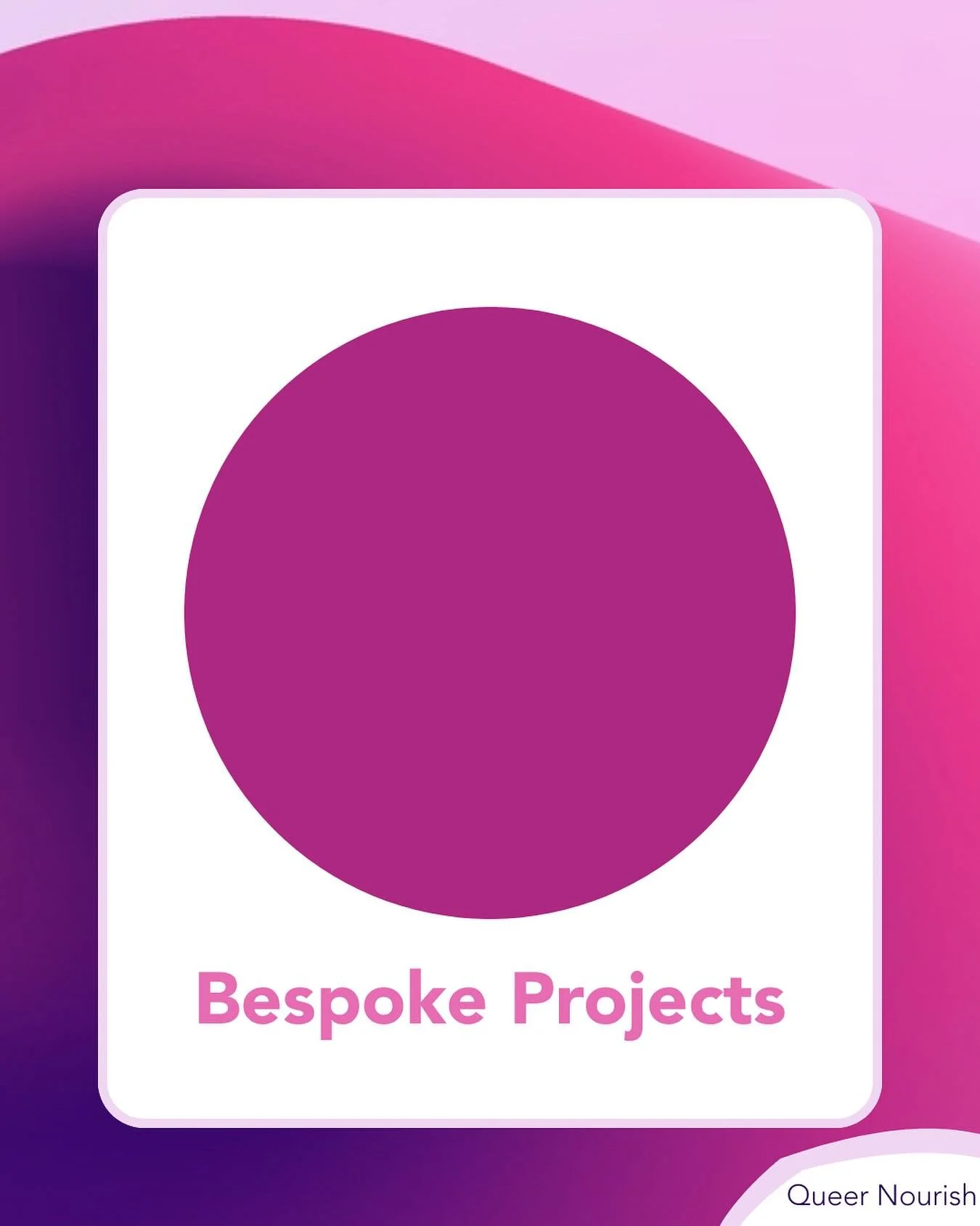 This one is for the visionaries, idealists, dreamers and optimists. Bespoke Projects exist so we can create one of a kind magic for your org. Let&rsquo;s dream up something beautiful. 🦄🌈💐✨