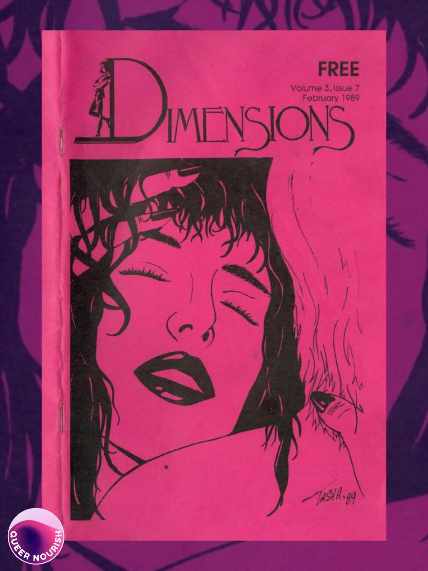 Dimensions, Vol 3 Issue 7, February 1989

Image sourced via Houston LGBT History by @jddoylearchives 🩷