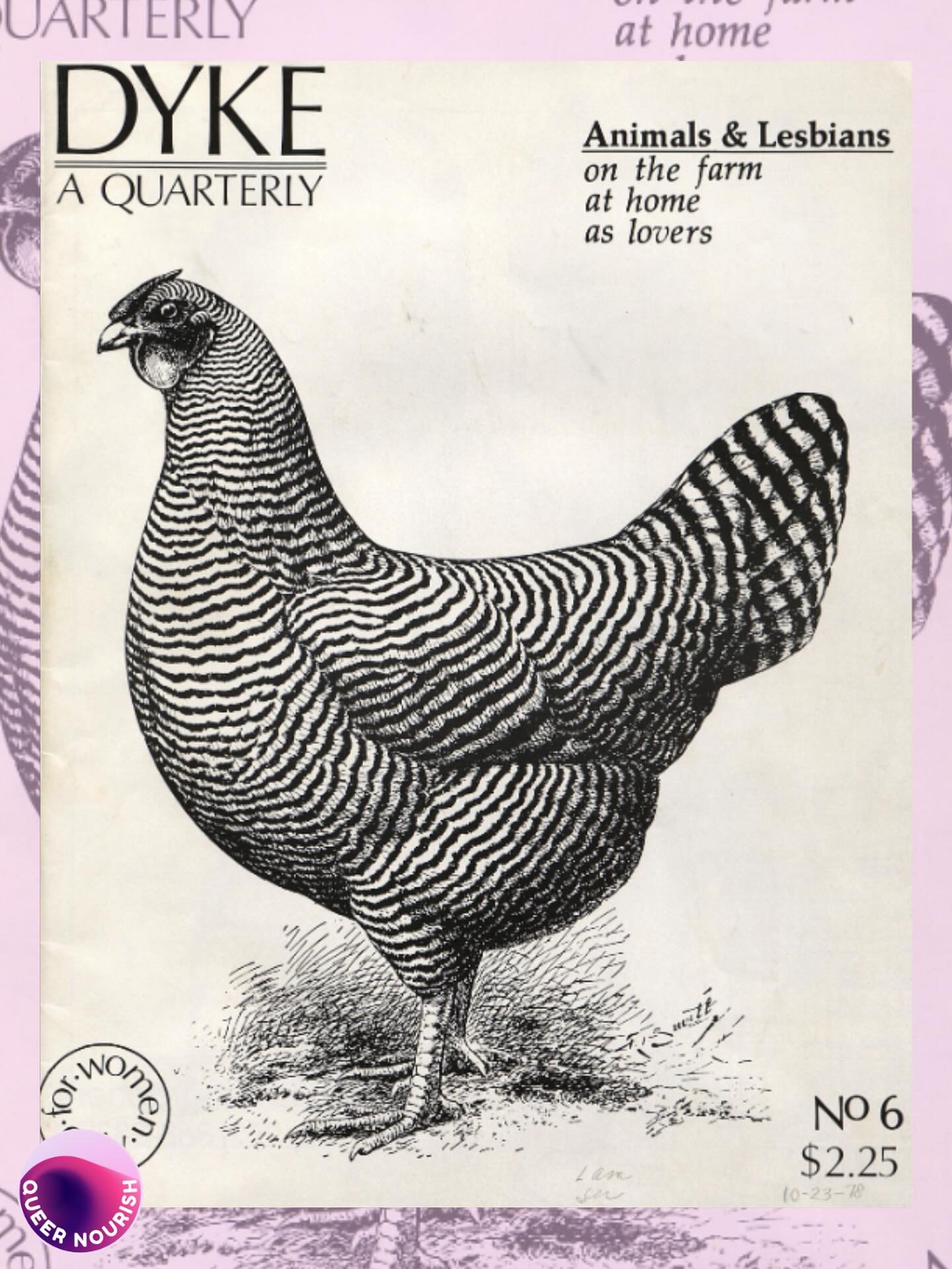 DYKE, A Quarterly, No 6, Summer 1978
Image sourced via @jstor_org