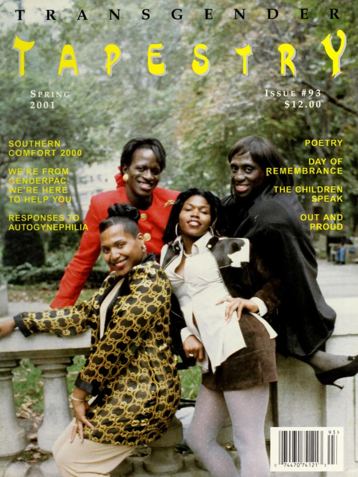 Transgender Tapestry, Issue 93, Spring 2001 🩷💐✨
Image courtesy of @digitaltransarc
