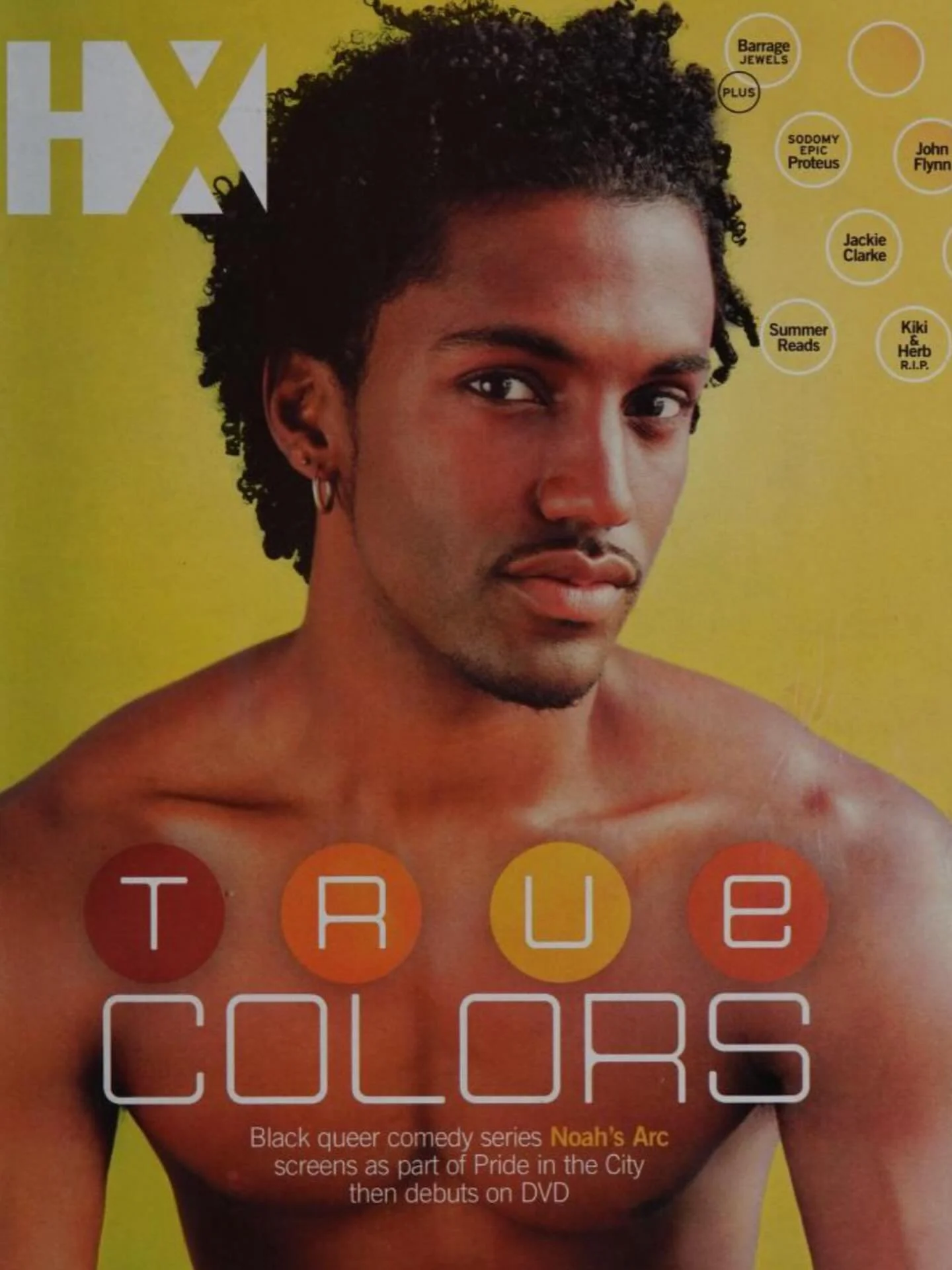 HX Magazine, August 6, 2004 featuring @noahsarc_official
 star @darrylstephens 🩷🌈✨

Image sourced via @internetarchive