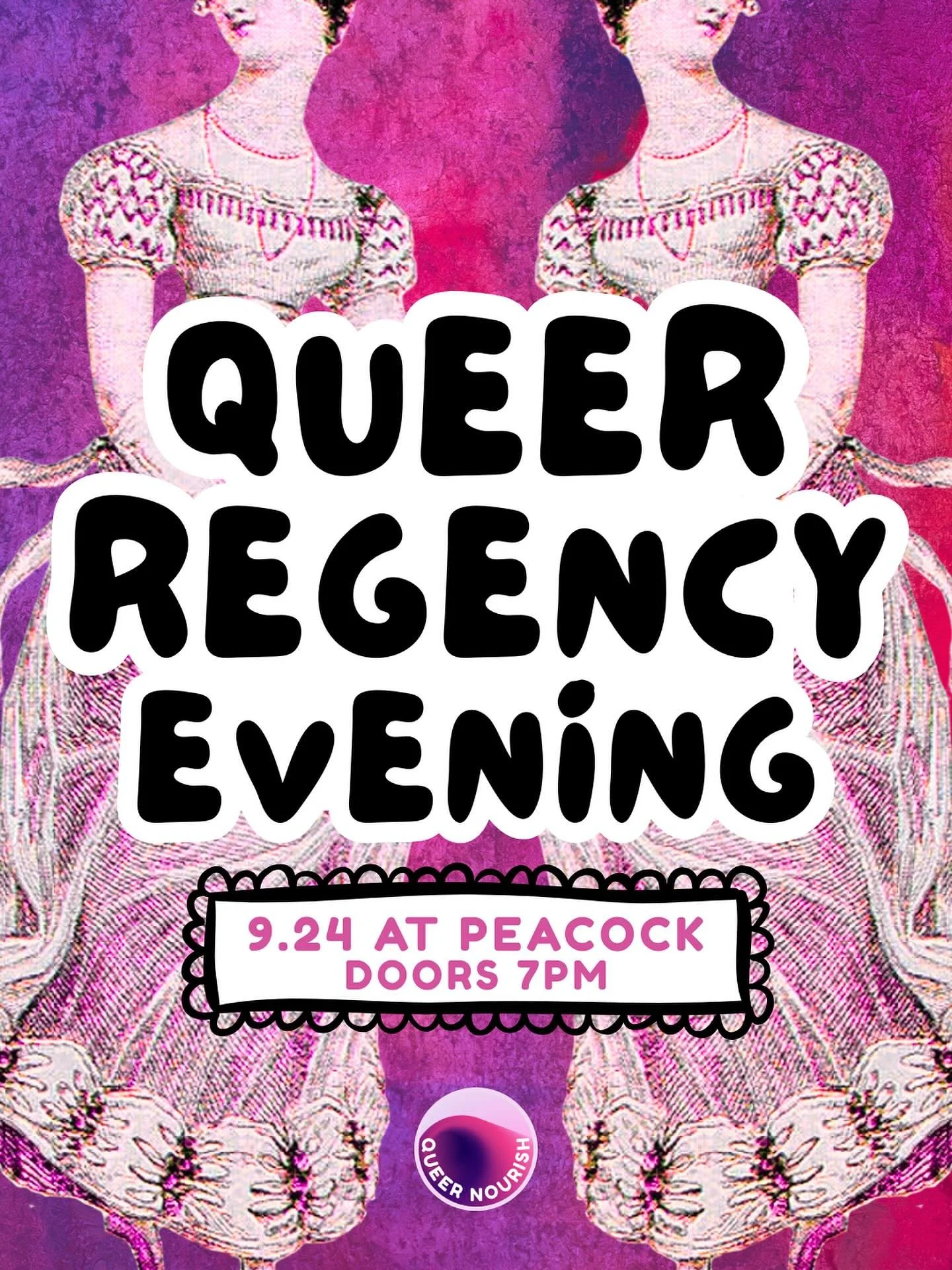 Bridgerton...except really gay!

Dearest Gentle Queer, you are formally invited to the most anticipated night of the season. Queer Regency Evening is an event for queer and trans period piece enthusiasts. We&rsquo;ll get dressed up and learn dances
