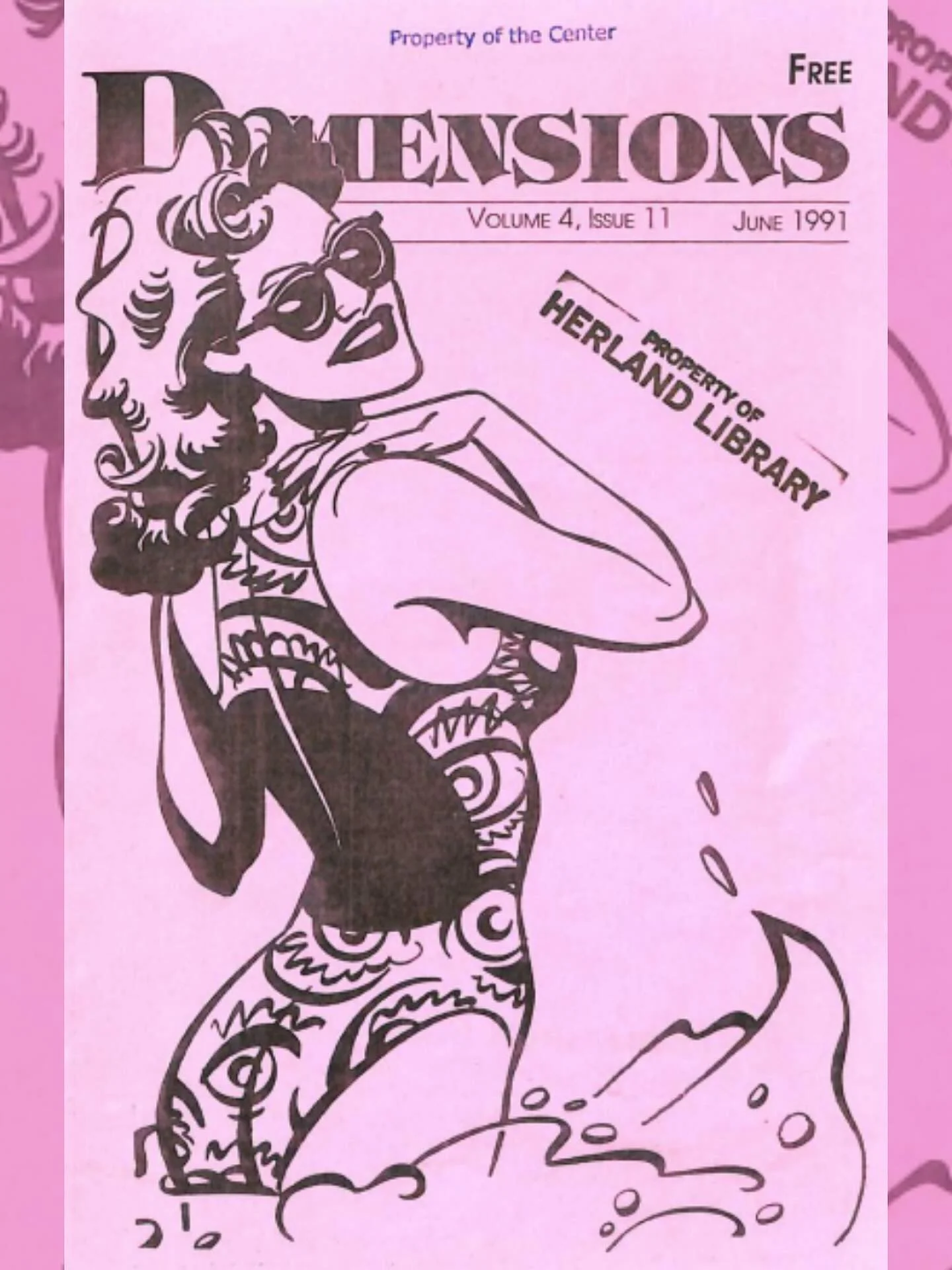 Dimensions, Vol 4 Issue 11, June 1991 👙✨
Image sourced via Houston LGBT History by @jddoylearchives