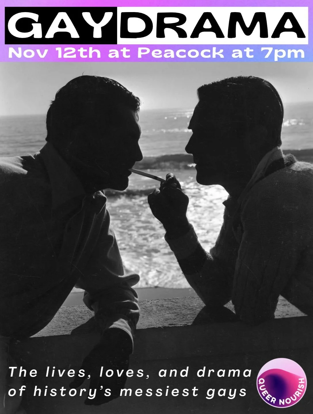 We're getting back into historic gay business! 🤭🌈🩷✨

Join me at GAY DRAMA, a talk that explores the lives, loves, and drama of our gay ancestors. No salacious stone will be left unturned.

You&rsquo;ll defend (or disparage) the reputation of gay m