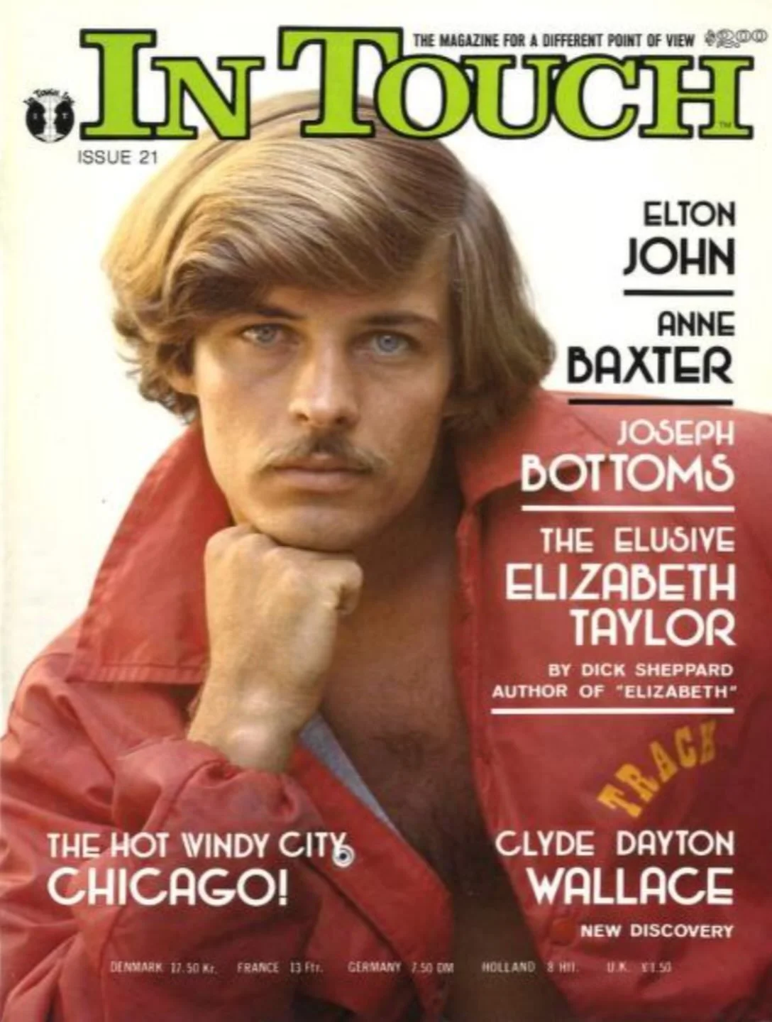 Somebody really said "let's put the last names in all caps" just so BOTTOMS could jump off the page. I love the subtle (or all caps) ways we signal to each other 🙂&zwj;↕️🩷

In Touch: The Magazine for a Different Point of View, Vol. 2, No.