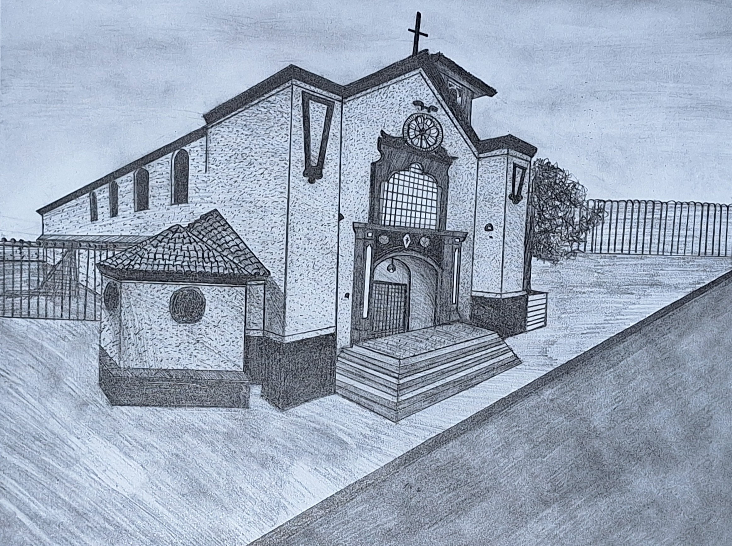 Sadden Truth, 2024
Graphite on paper, 11''x 14''
