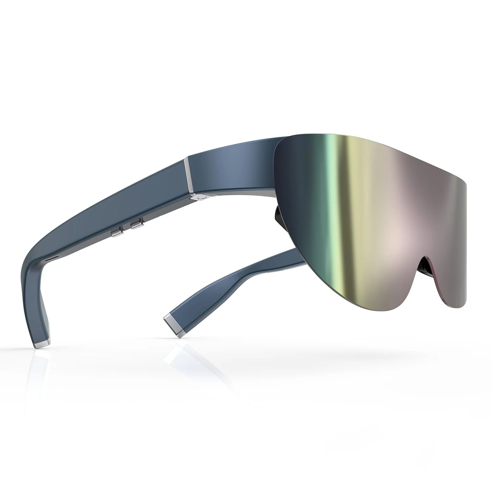 Q Technologies B1 AR Smart Glasses with Micro OLED display, 220-inch virtual screen, and gaming support