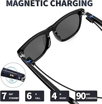 Q Technologies Q1 13MP AI Smart Glasses with camera, voice control, Wi-Fi and Bluetooth