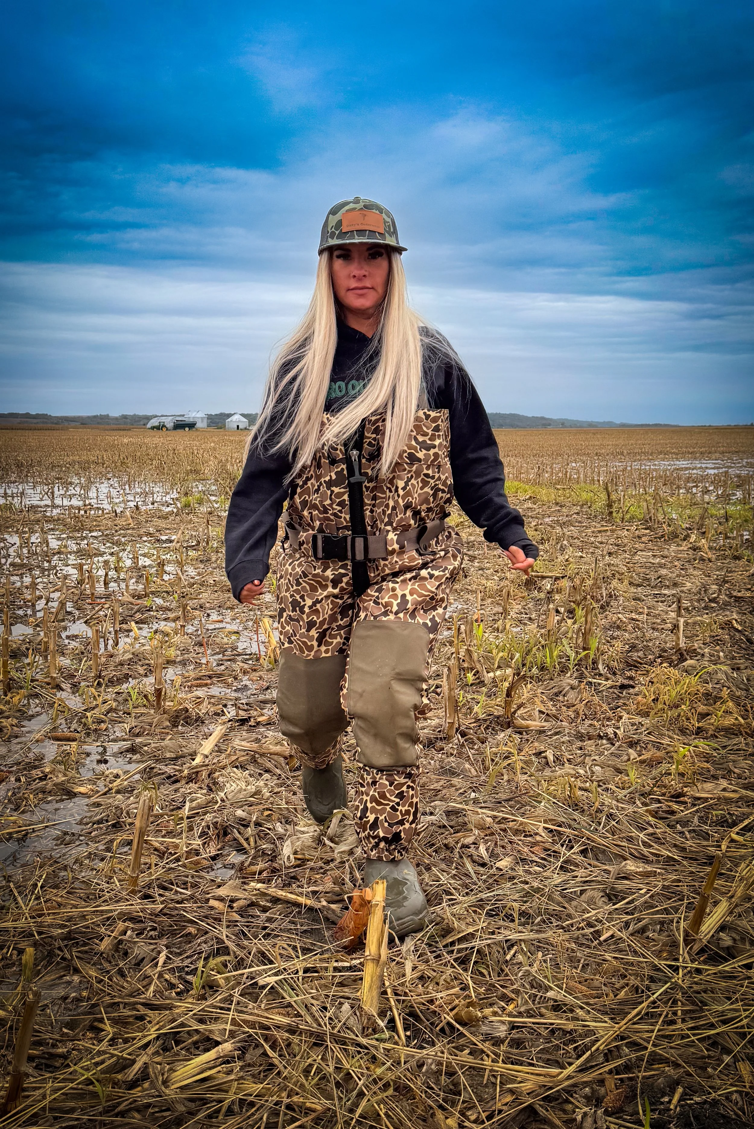 Women's Solid Brown Waders - (Please note: boots are in men sizes) Go One Size less less than your normal women's size.