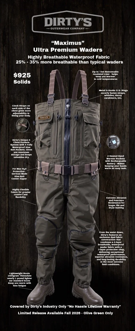 Pre-Order  - Maximus Waders