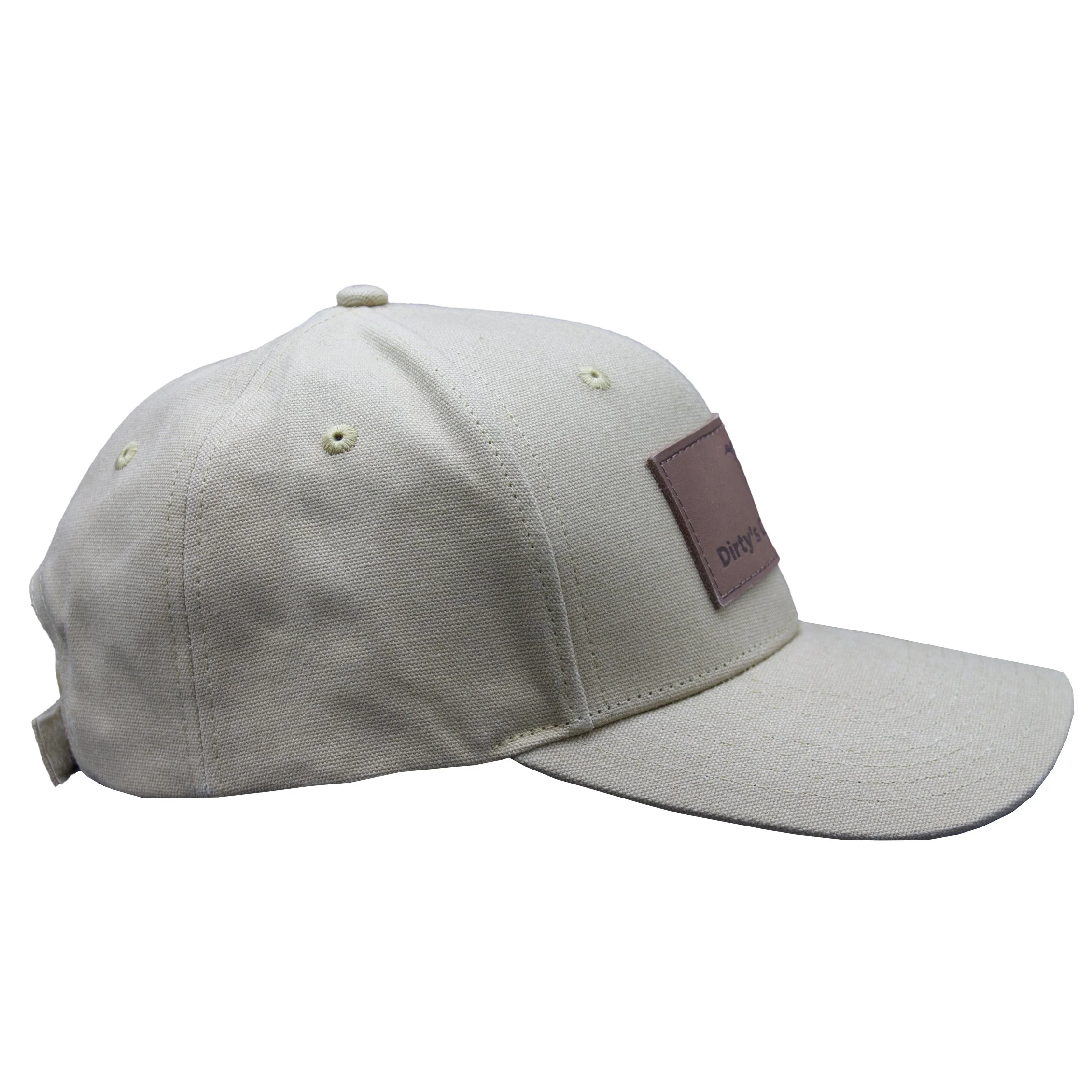 Waxed Canvas Cap with Patch — Dirty's Outerwear