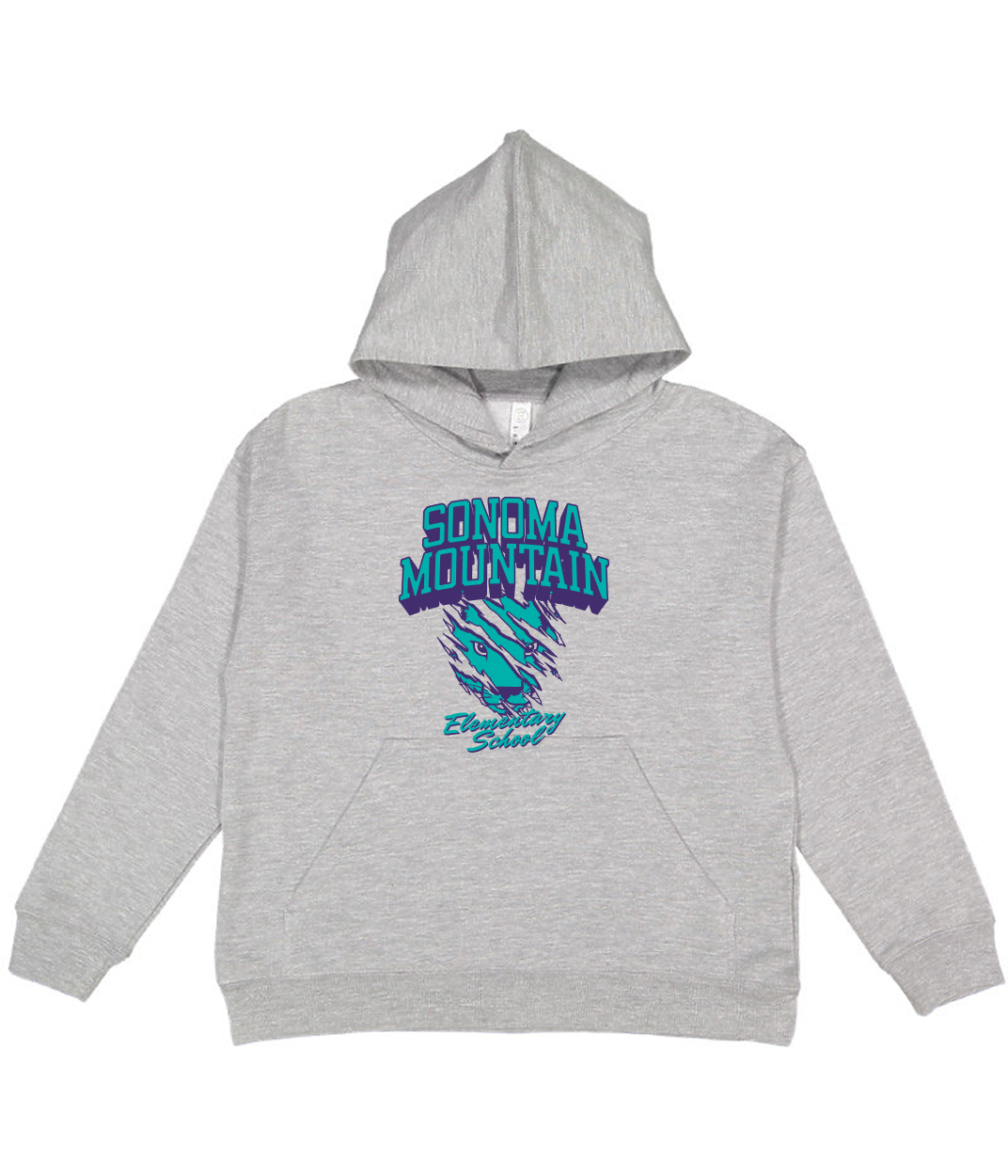 SOMO Mascot Hoodie  Kids– grey