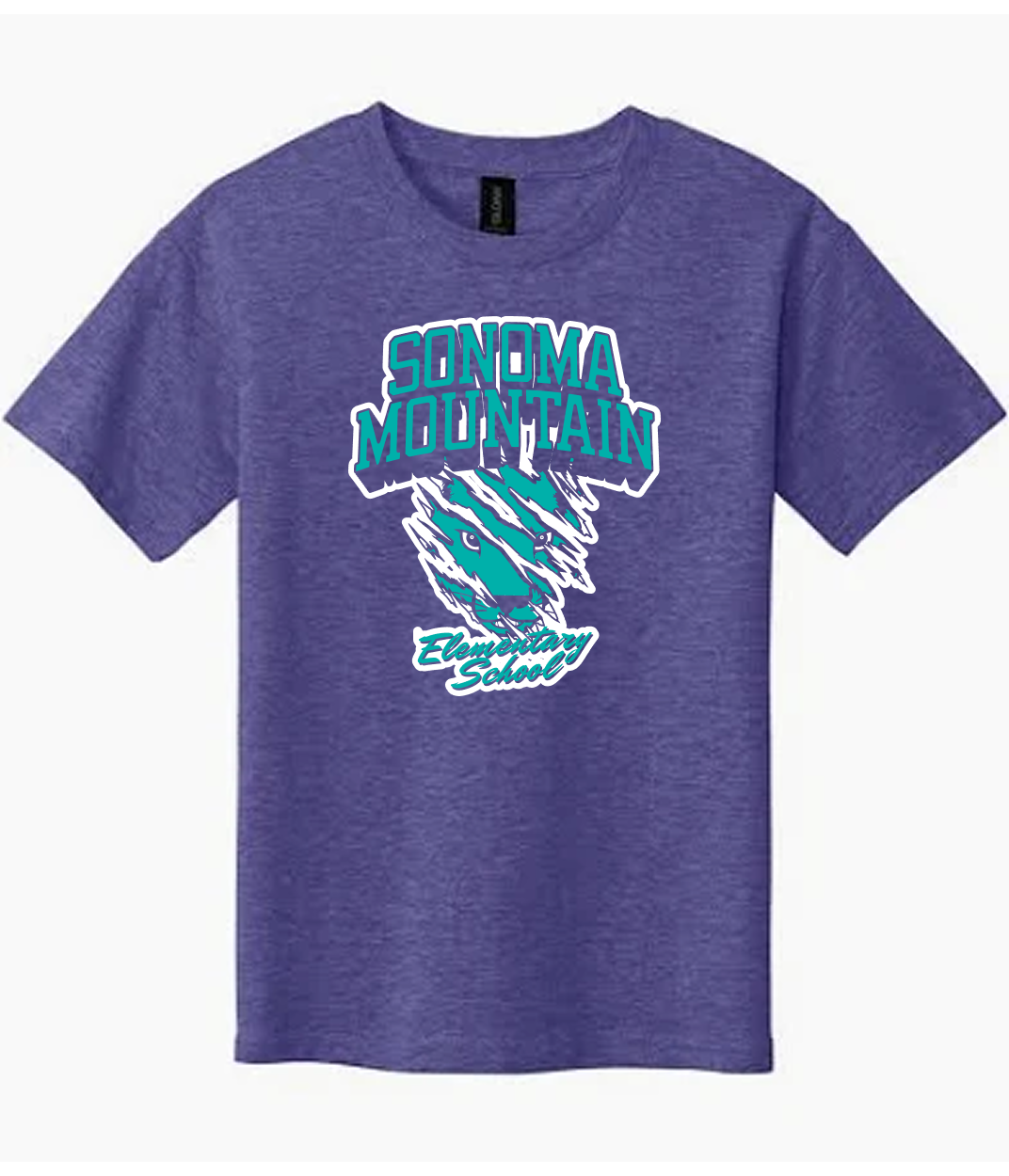 SOMO Mountain Mascot Shirt Kids - purple