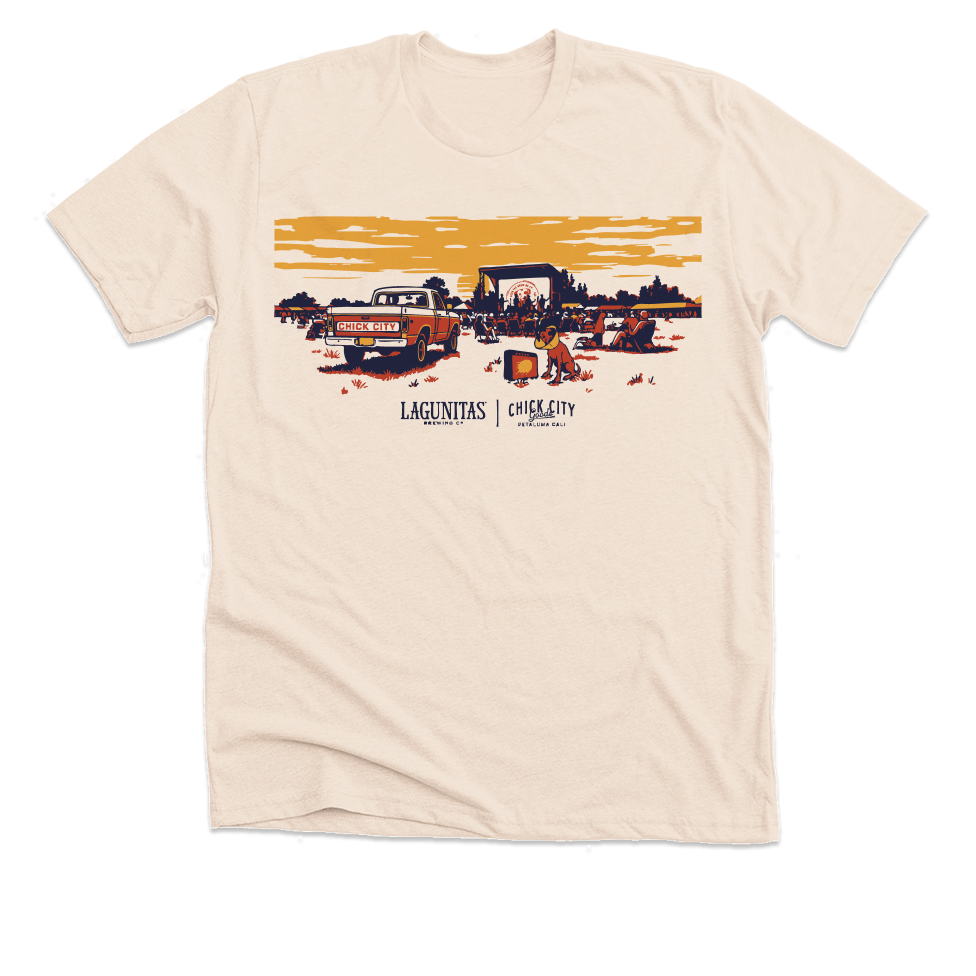 Chick City X Lagunitas Tee