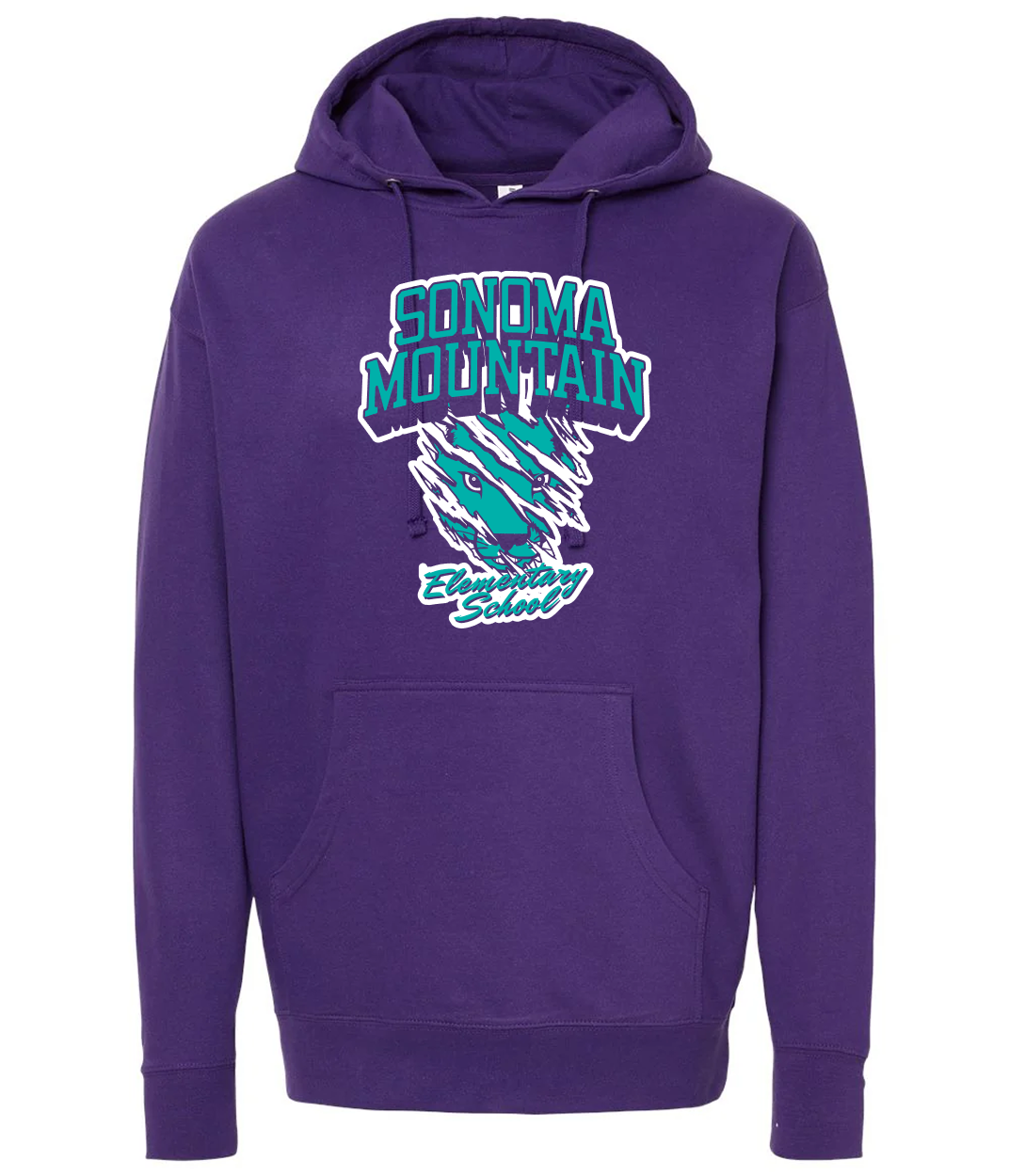 SOMO Mascot Hoodie  Adult–  Purple