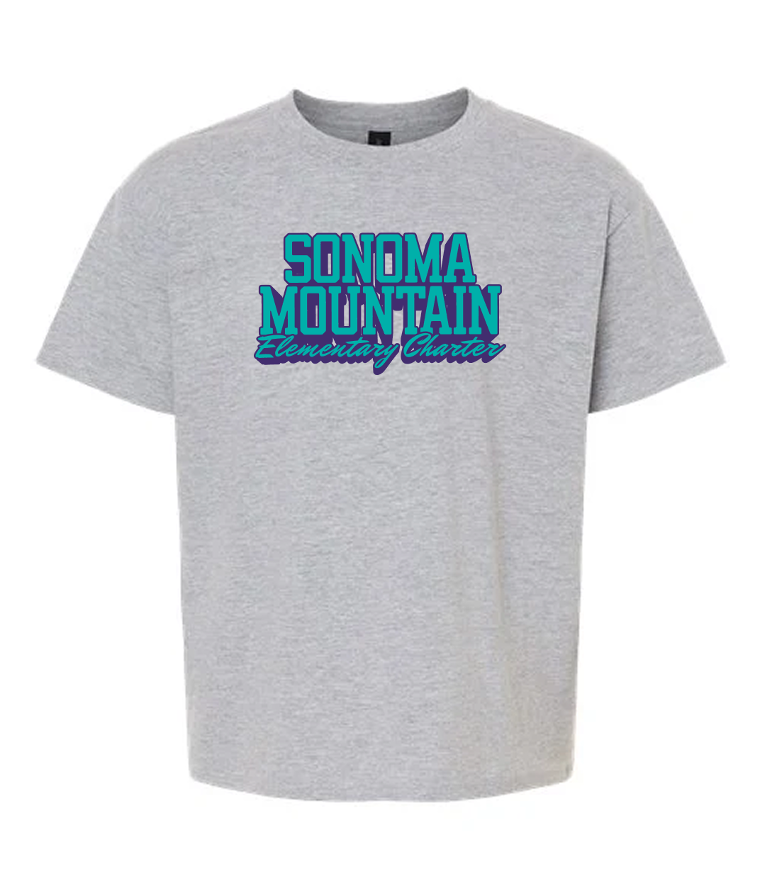 SOMO wordmark Shirt Kids - grey