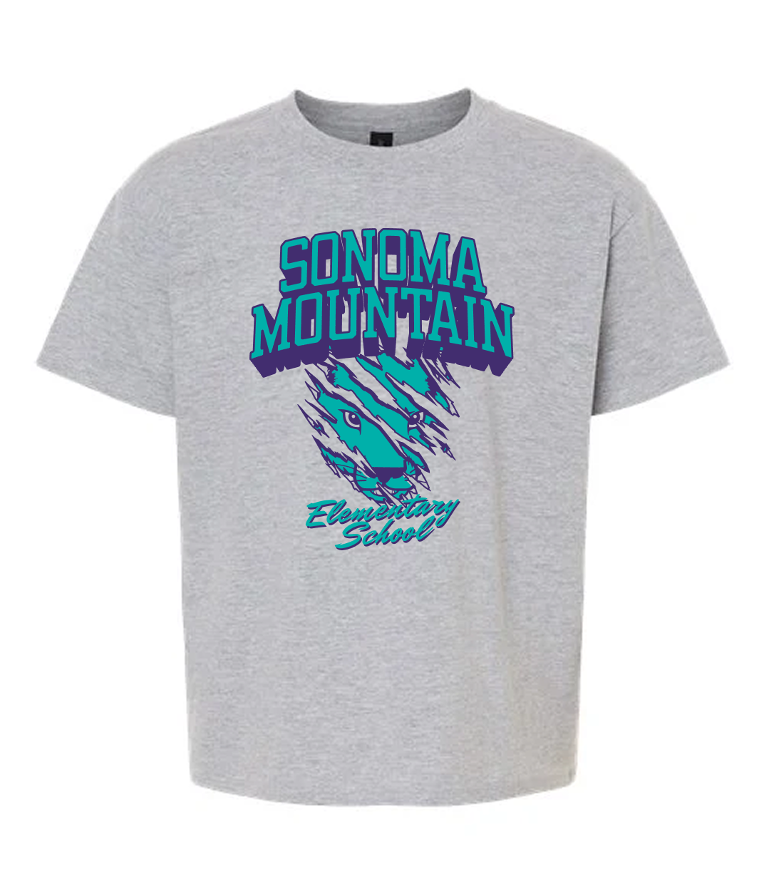 SOMO Mountain Mascot Shirt Kids - grey