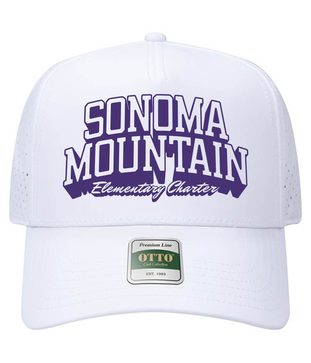 SOMO Mountain Wordmark Hat — White